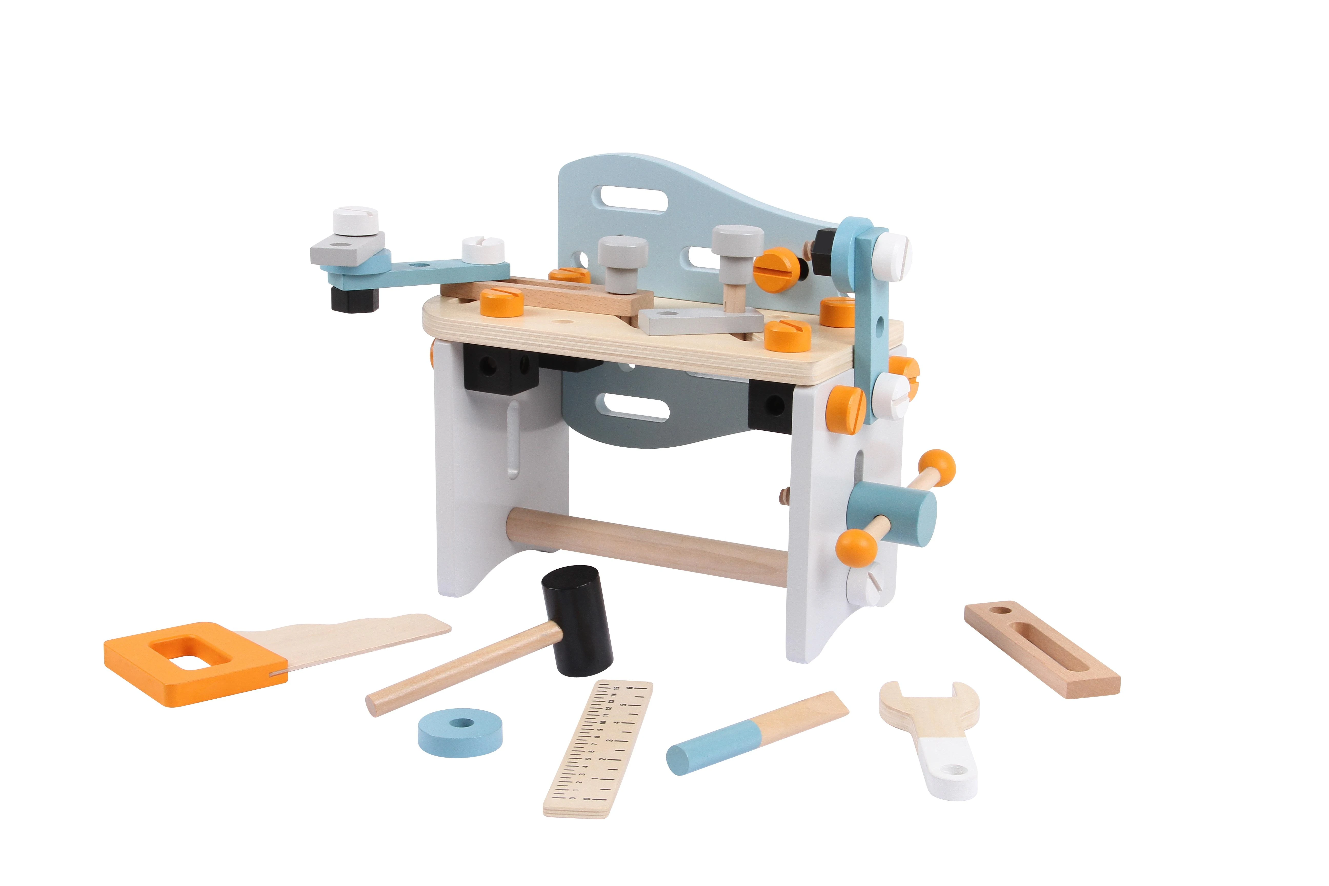 Medinės dirbtuvės EcoToys 2in1