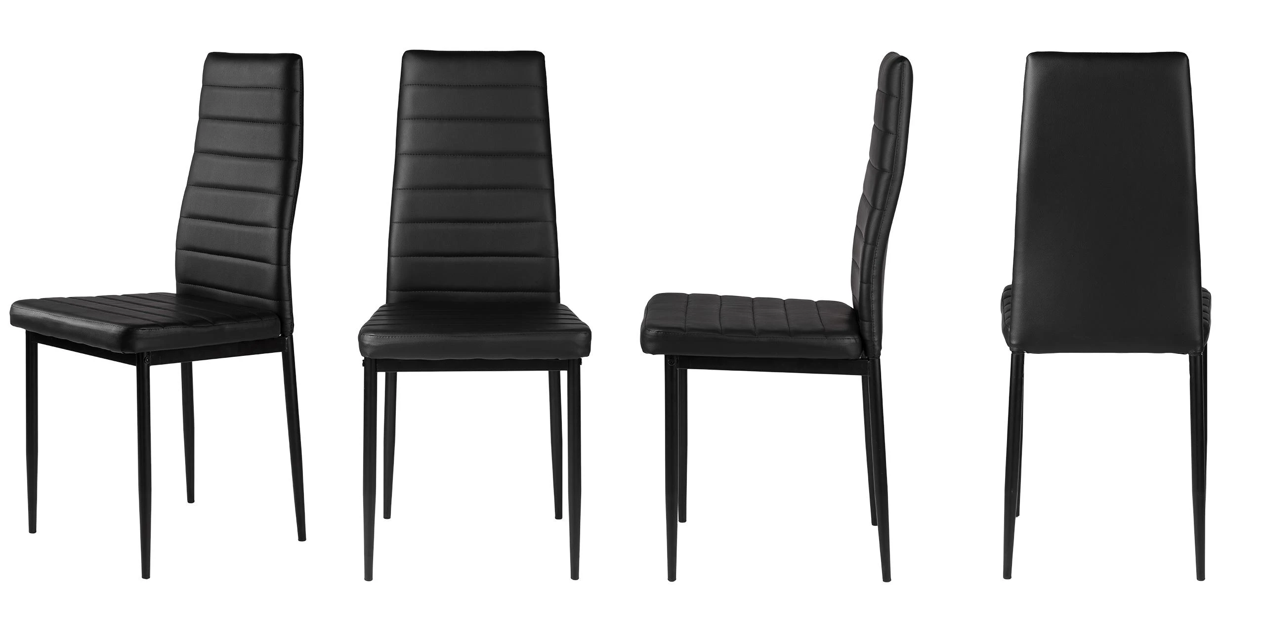 Minkštos kėdės 4x kėdė ModernHome valgomajam