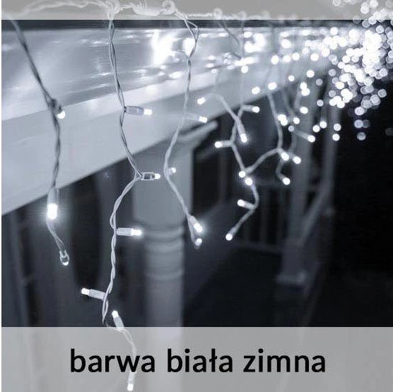 Multistore Lauko dekoratyvinės kalėdinės lemputės 500 vnt. LED 19 m užuolaida