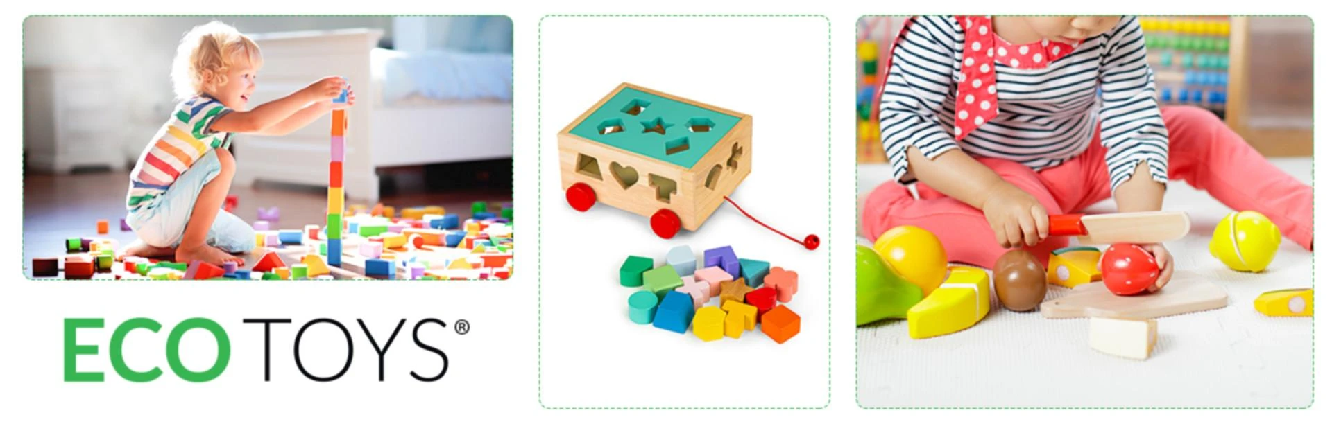 Medinis figūrėlių rūšiuoklis Ecotoys
