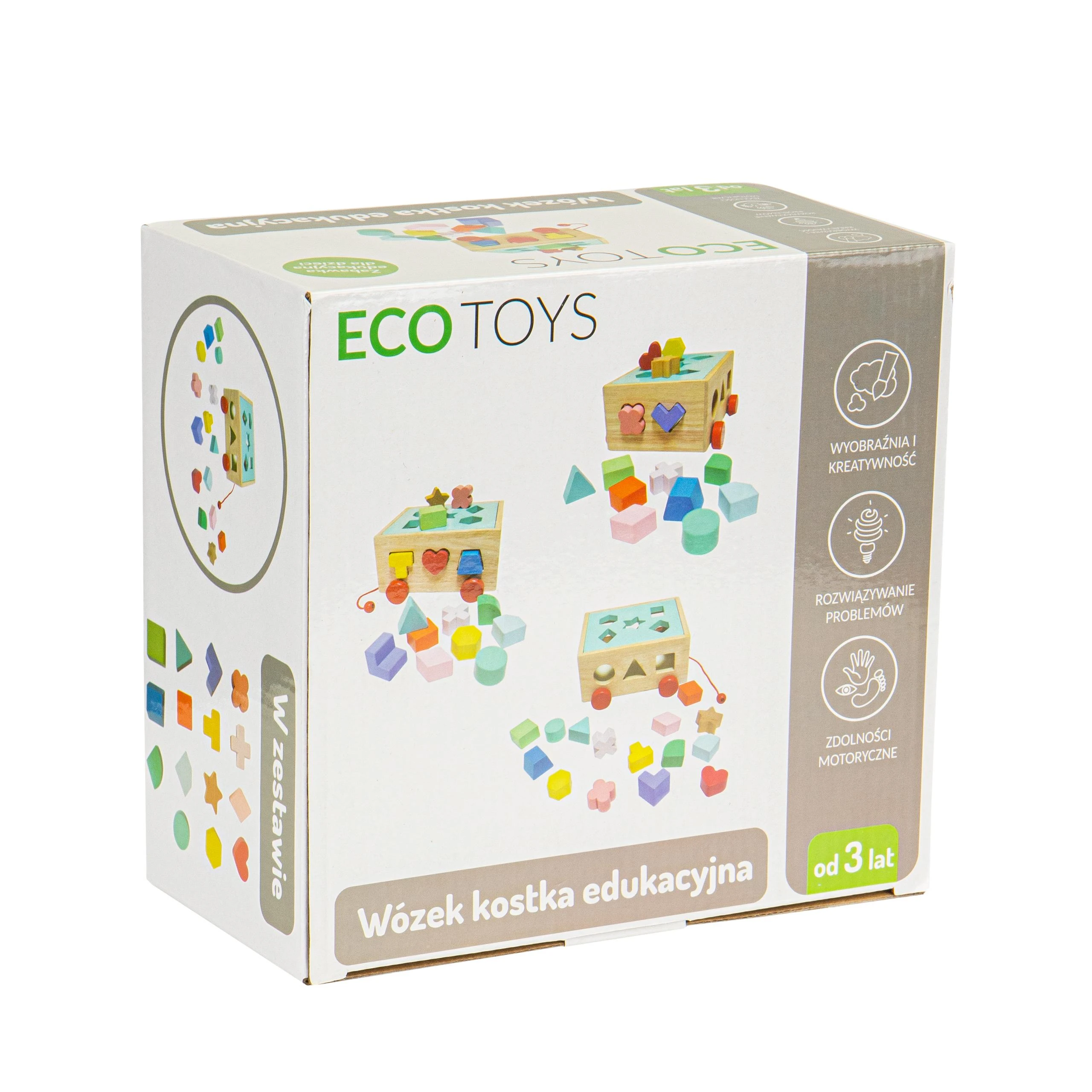 Medinis figūrėlių rūšiuoklis Ecotoys