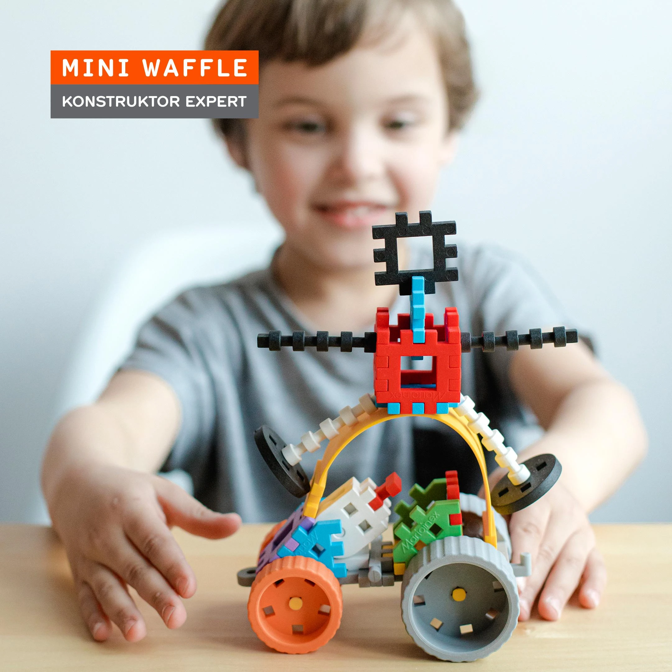 Marioinex Vafliai blokuoja „Mini Konstruktor“ ekspertą 301 PCS