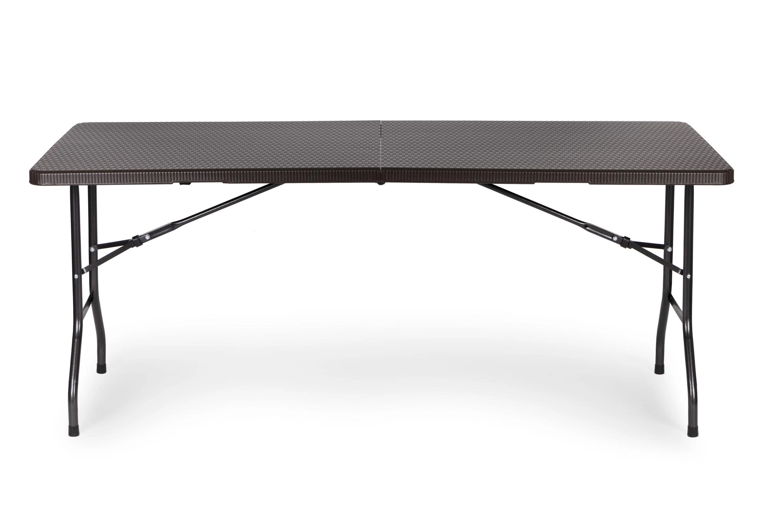 MultiGarden Maitinimo stalas 180cm + 2 suolai Rattan banketinis komplektas
