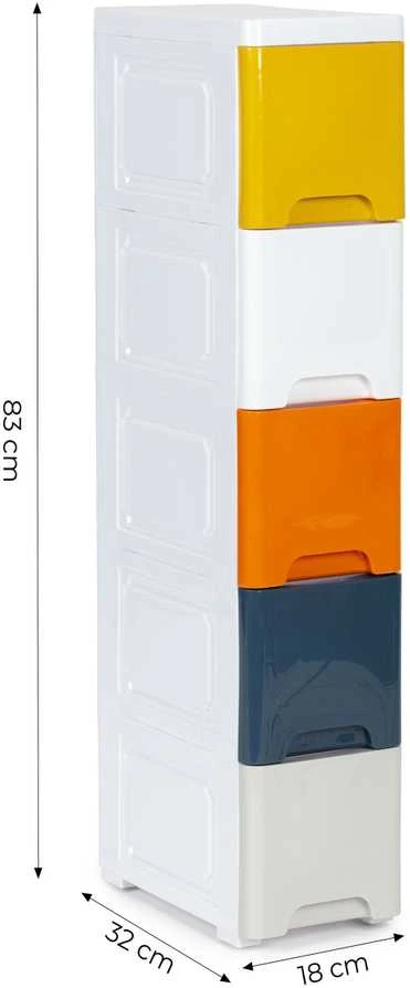 Lentyna su stalčiais ModernHome, 83x32x18 cm