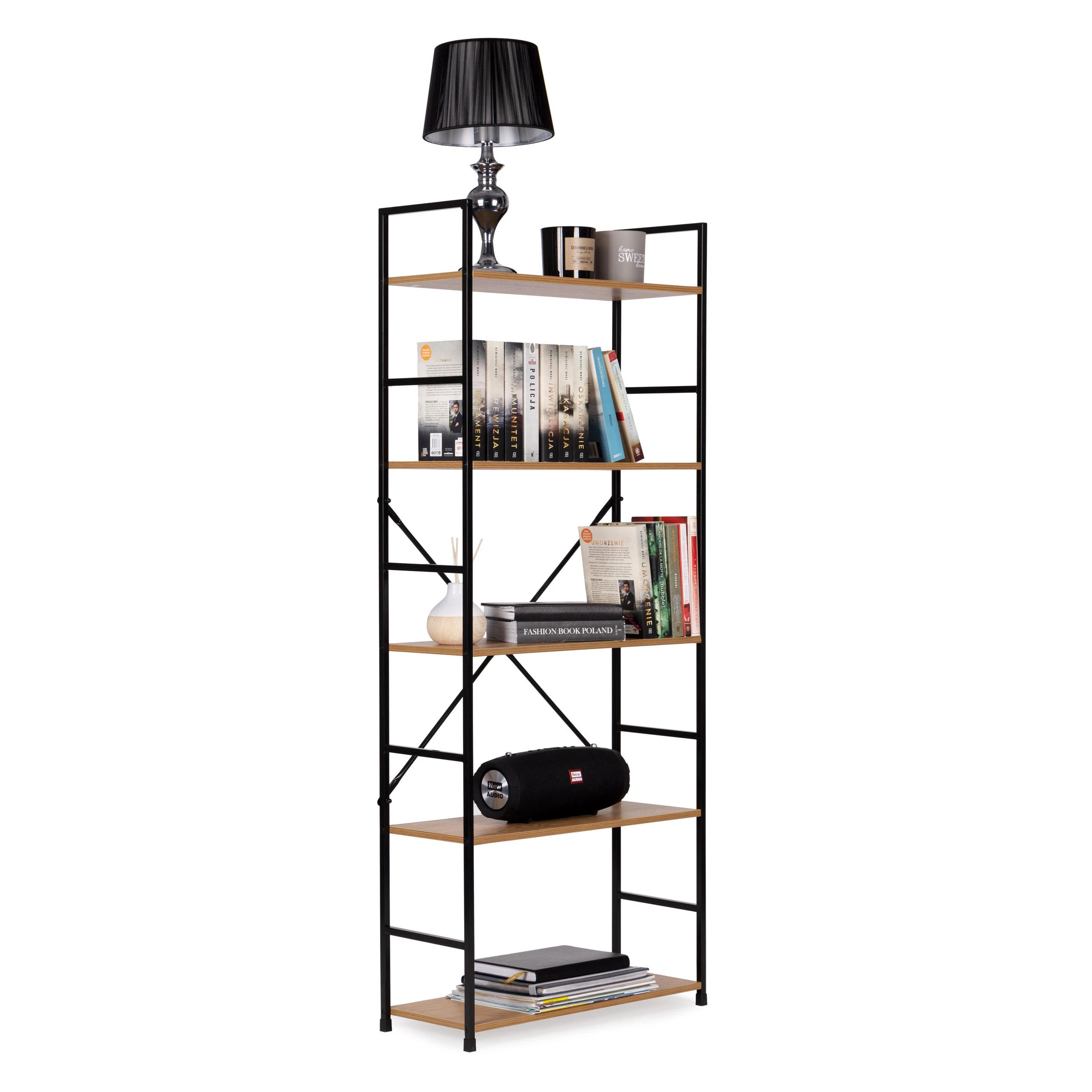 Modernhome Lentyna LOFT, 5 lentynos