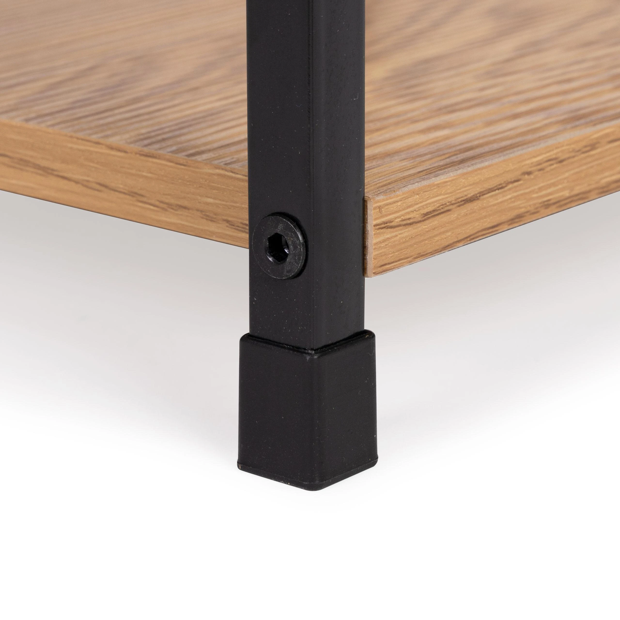 Knygų lentyna ModernHome Loft, 144,5x29x23,5 cm, ruda