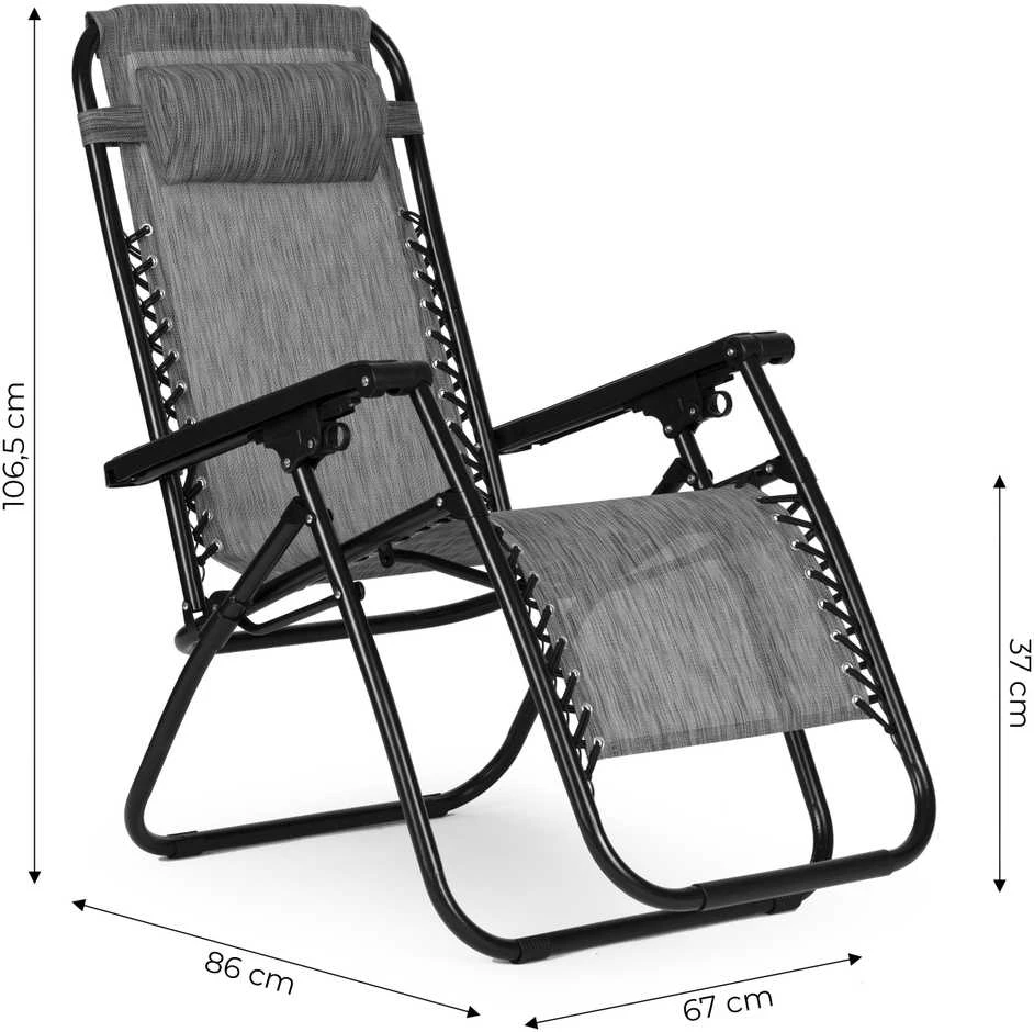Sulankstomas gultas 72x107 cm ModernHome, pilkas