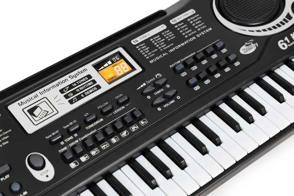 Ecotoys Multistore Vaikiškas pianinas su mikrofonu ir maitinimo šaltiniu