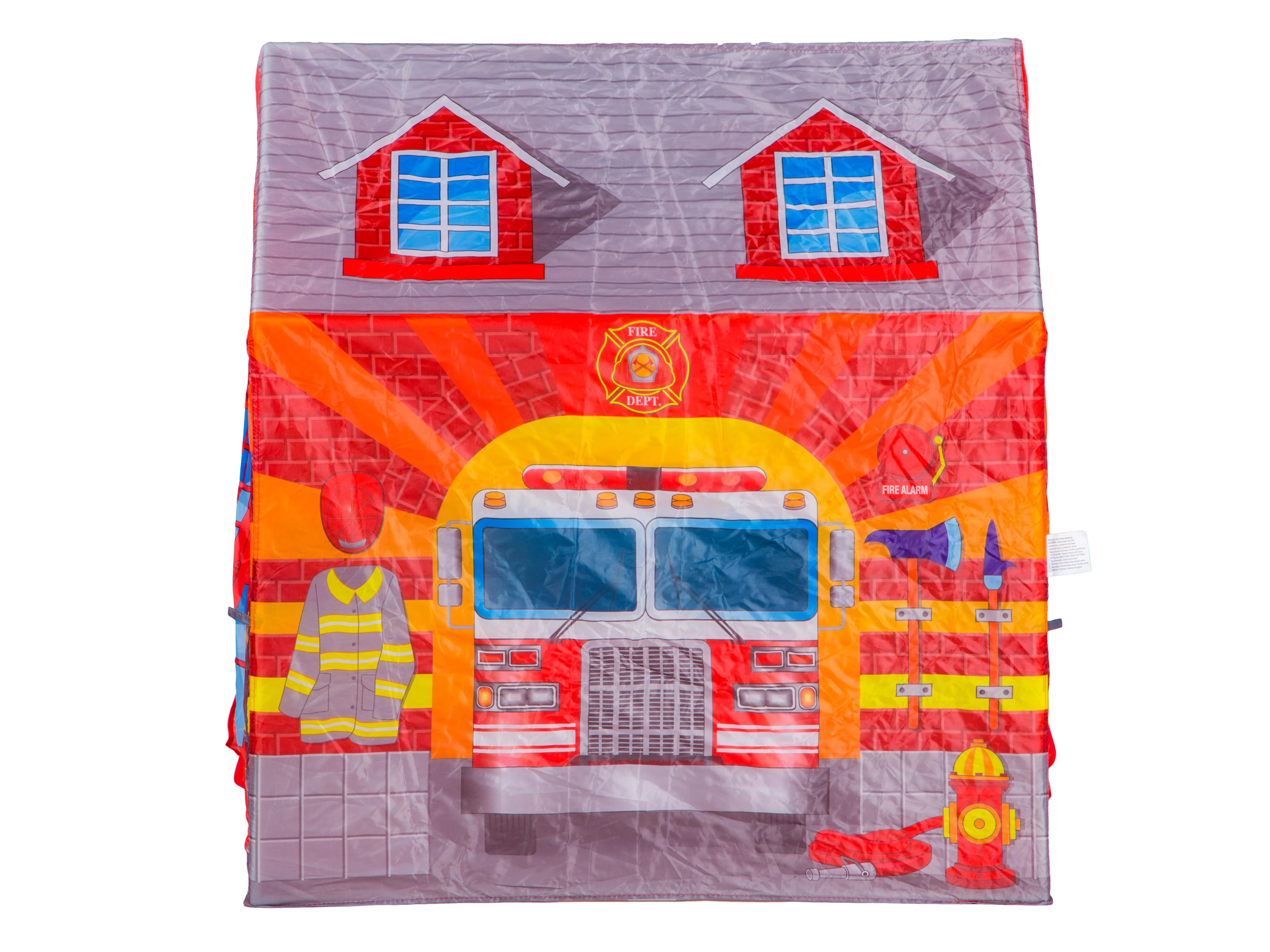 Vaikų palapinė IPlay gaisrinės stotis 95x72x102 cm