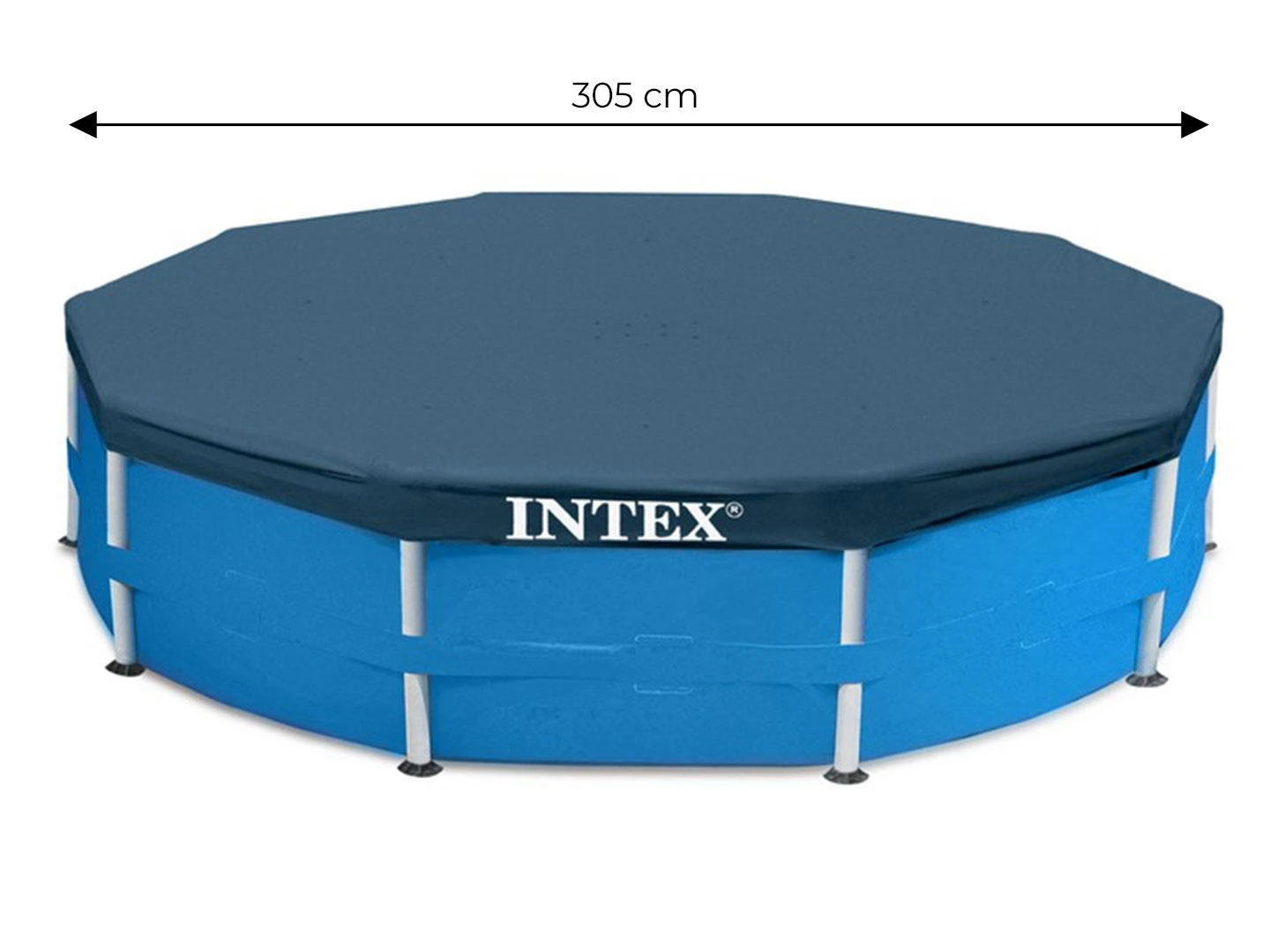 Karkasinio baseino uždangalas INTEX 305cm 28030