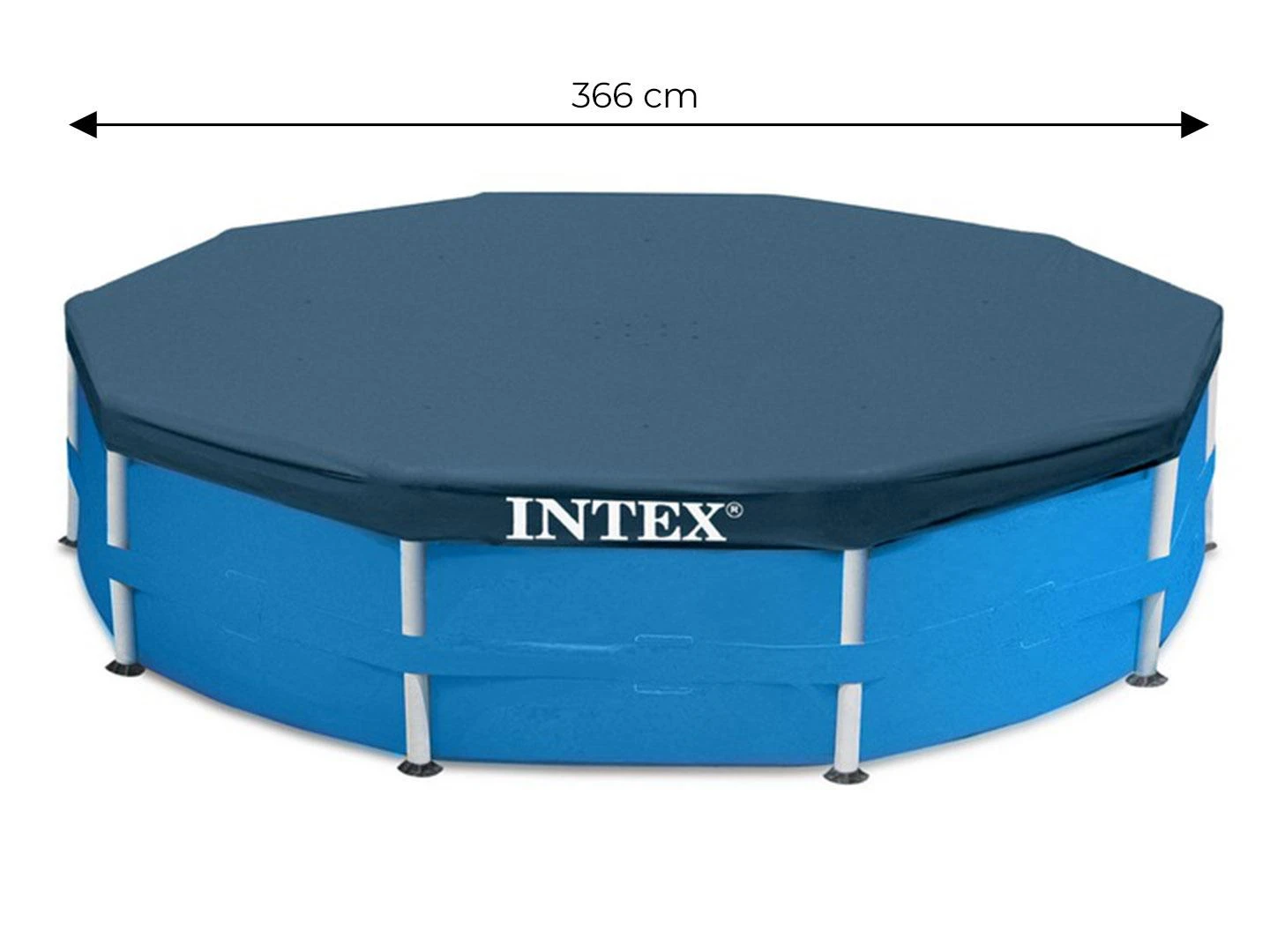 „Intex“ rėmo baseino dangtis 366 cm (28031)