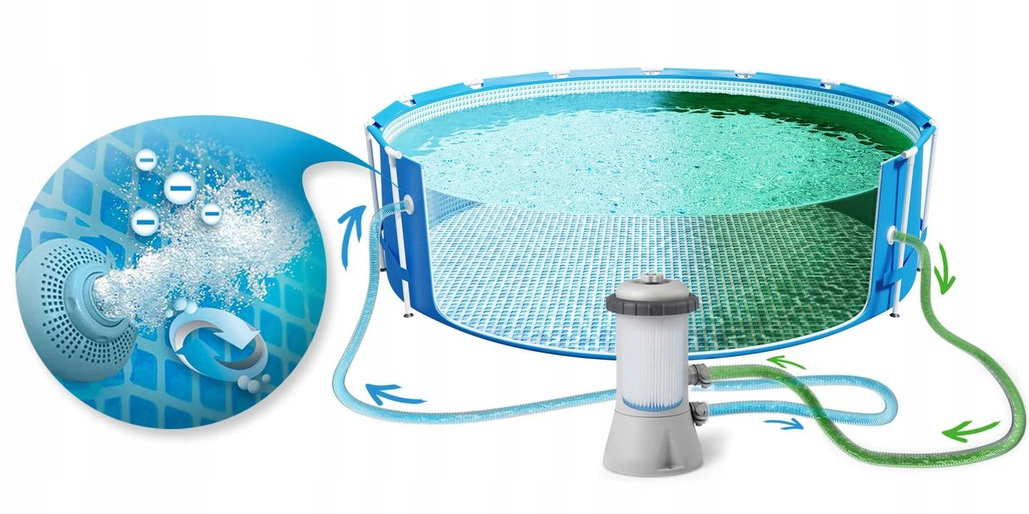 Intex kasetinis filtro siurblys Pilkas