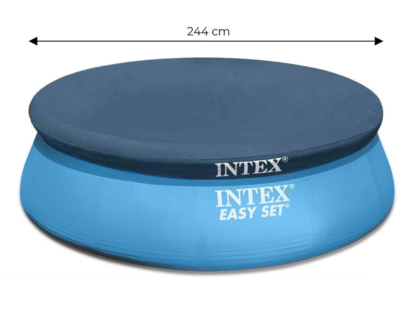 POKRYWA OSŁONA PLANDEKA NA BASEN 244cm INTEX 28020