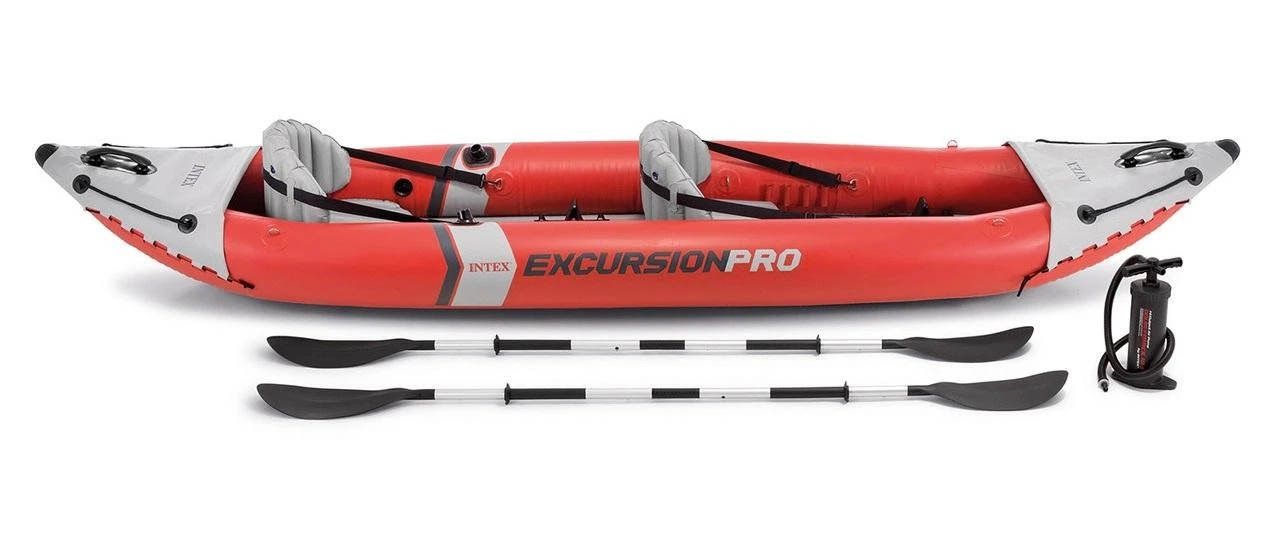 Pripučiama Baidarė (dvivietė) INTEX Excursion Pro K2, Kayak 384x94x46cm