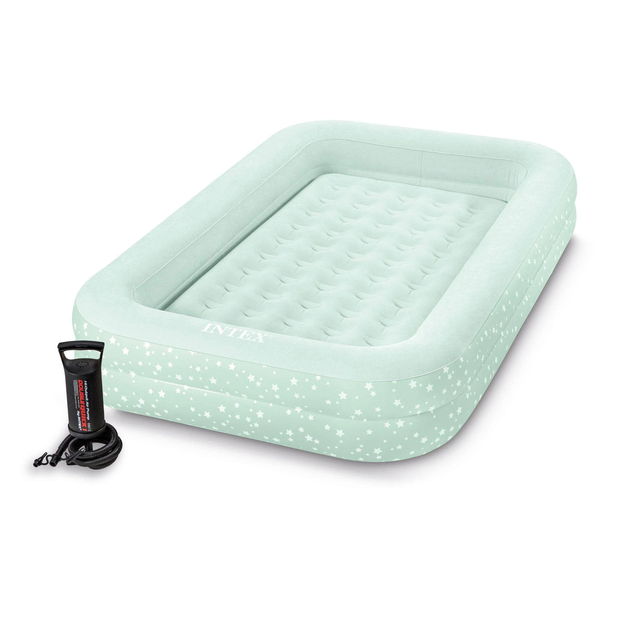 Intex Pripučiamas čiužinys-lova vaikams 66810NP 107x168x25cm 3-6m.