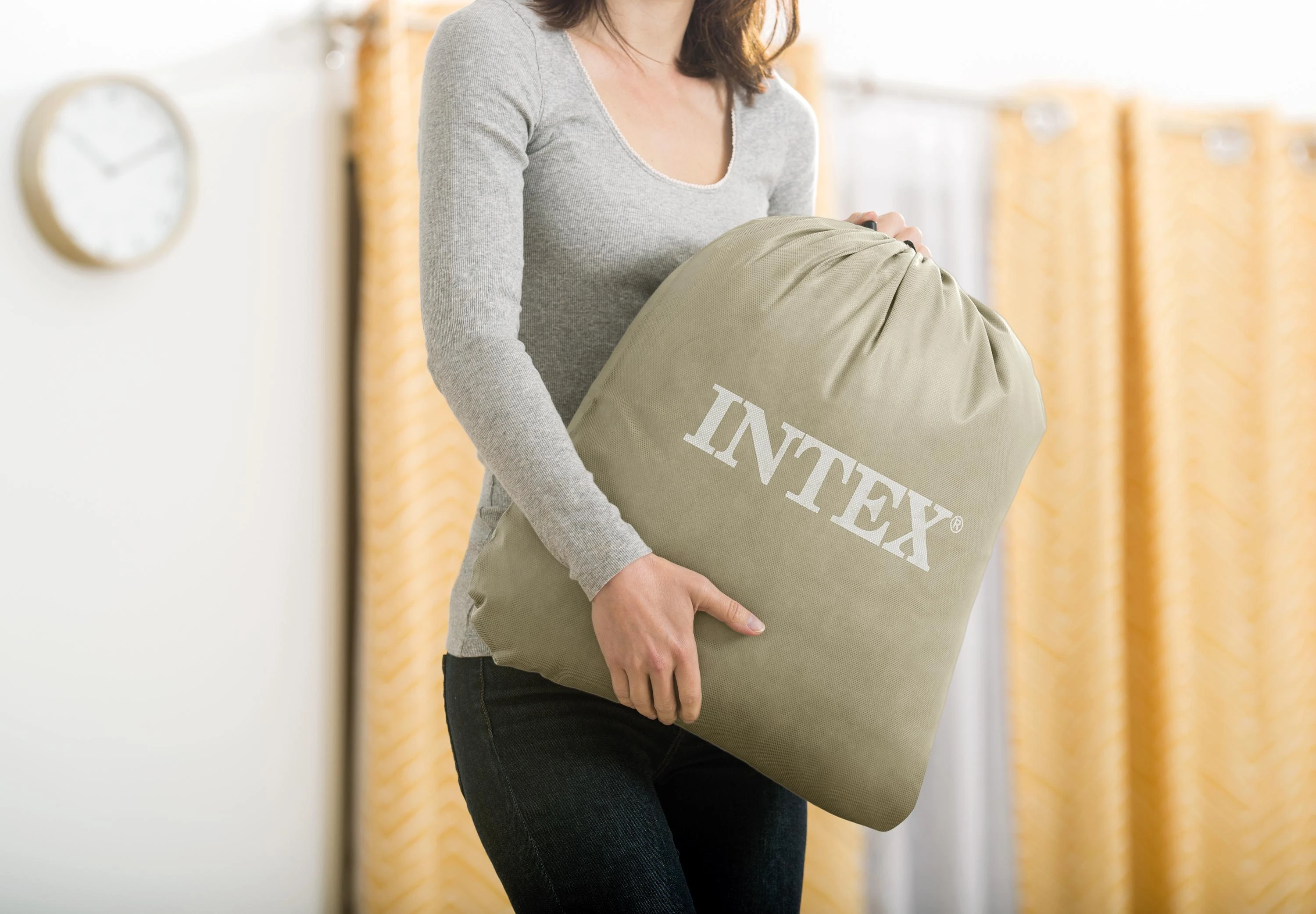 Intex Pripučiamas čiužinys-lova vaikams 66810NP 107x168x25cm 3-6m.