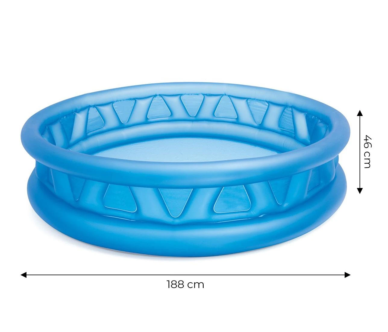Pripučiamas apvalus sodo baseinas Intex 58431