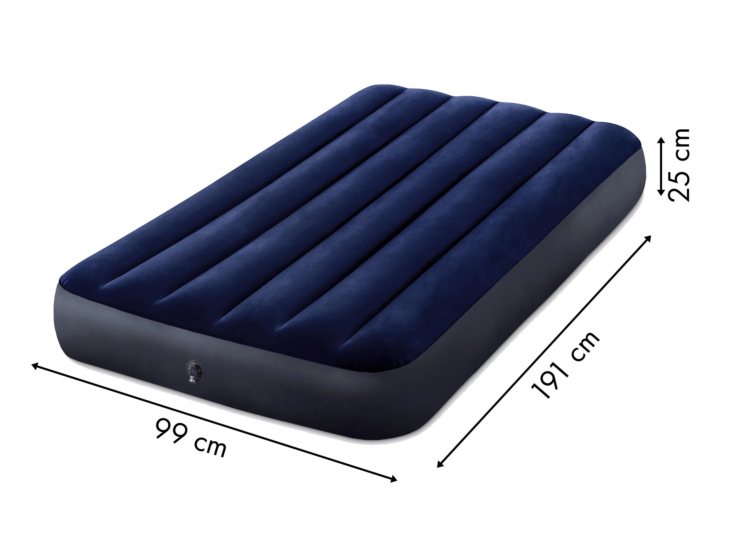 Pripučiamas čiužinys INTEX Classic Downy 191x99x25cm