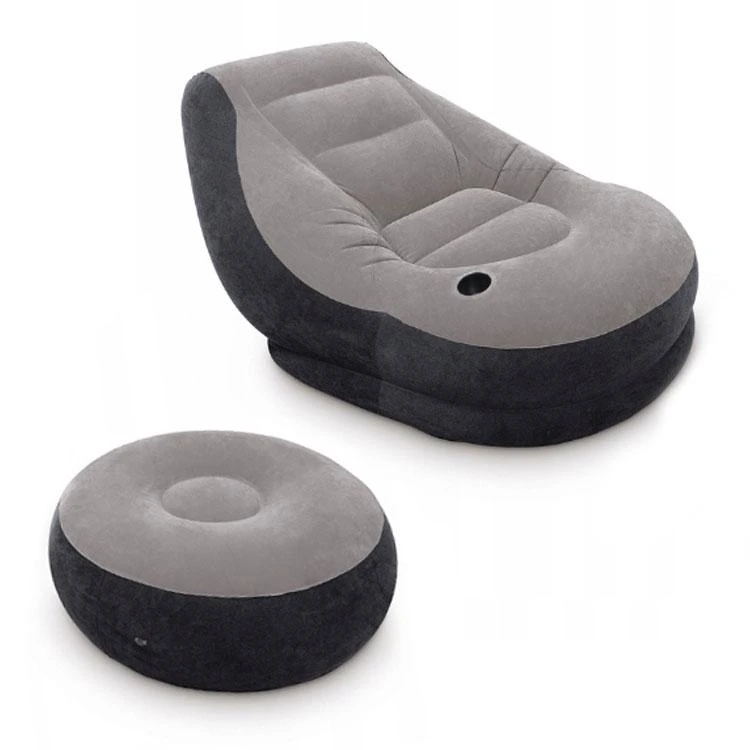 Fotelis Pripučiama kedė su pufu INTEX Ultra Lounge 102x137x76cm, 64x28cm