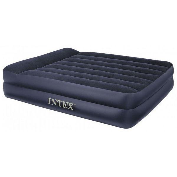 Pripučiamas čiužinys - lova INTEX Pillow Rest (Queen) Dura Beam 203x152x42 64124