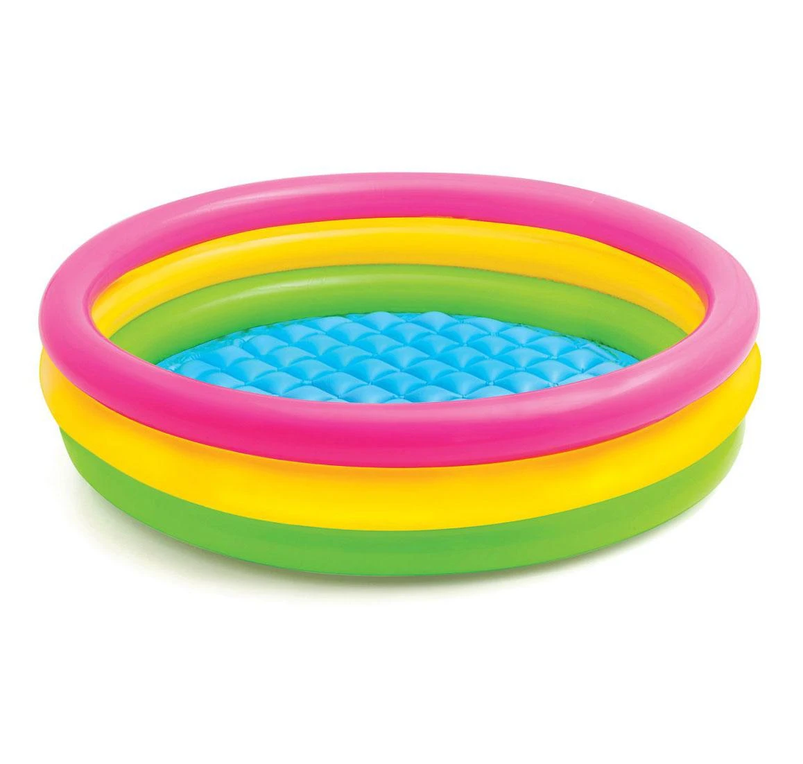 Amo Toys Intex Sunset Pripučiamas baseinas, 147x33cm, 3 žiedai