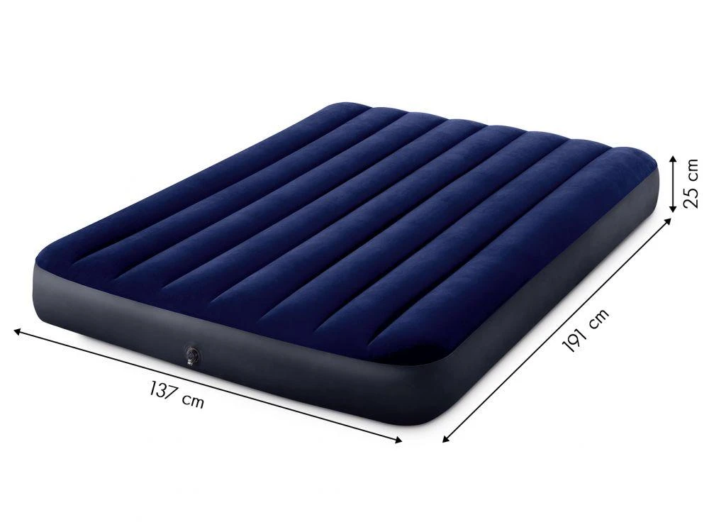 Intex pilno dydžio Dura-Beam oro lova Mėlyna