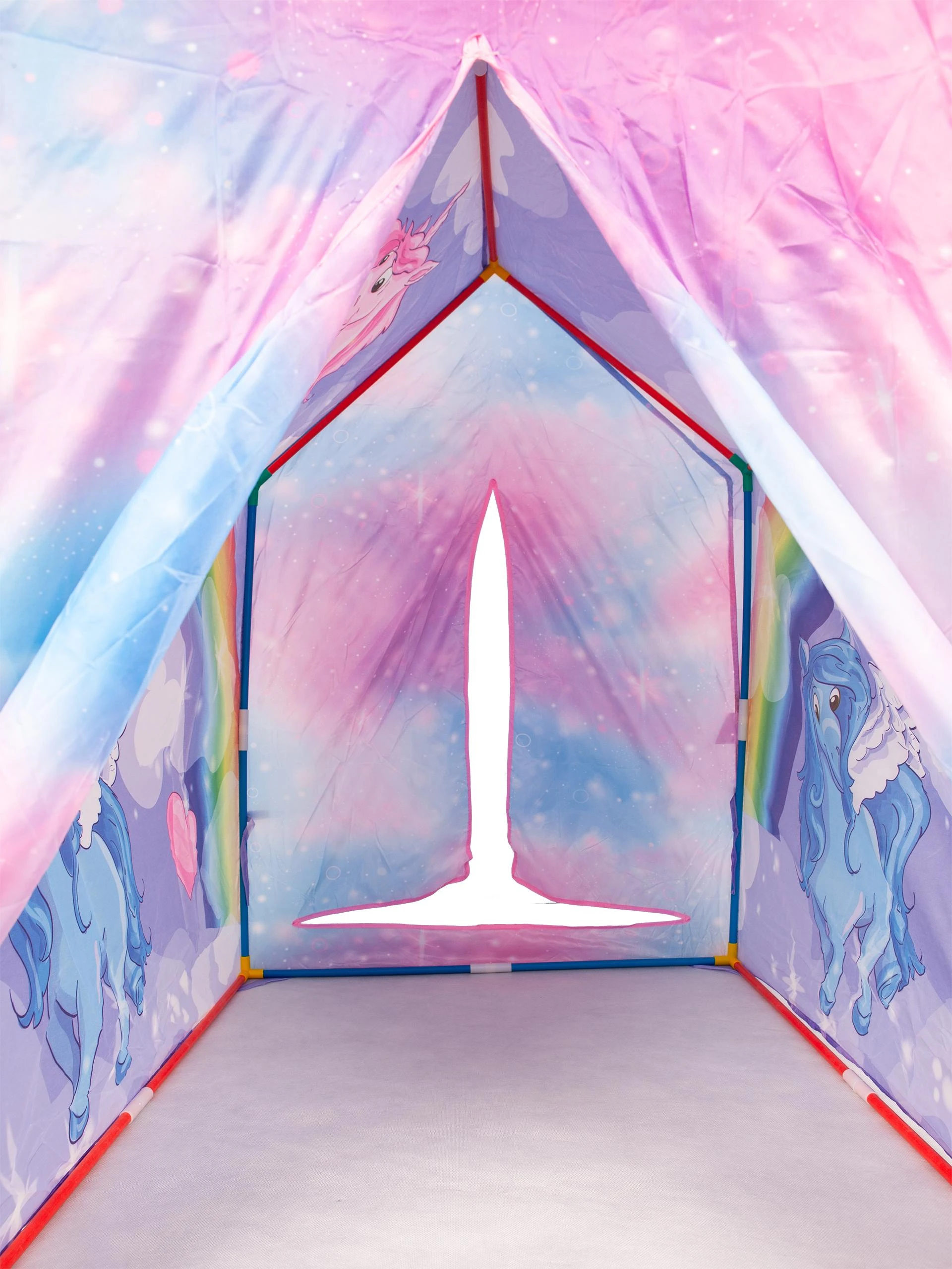 Vaikų žaidimų namelio palapinė Rainbow IPLAY