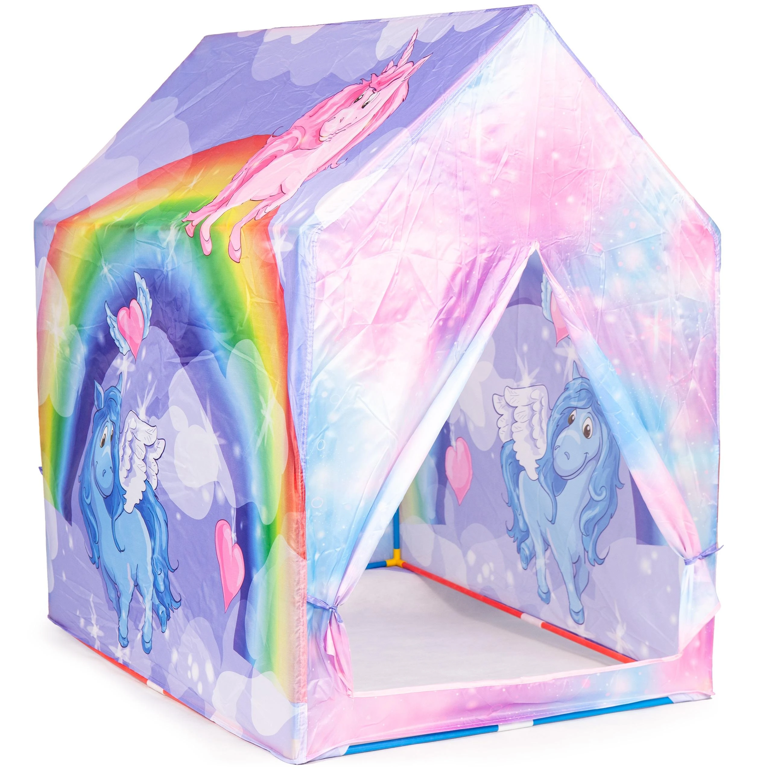 Vaikų žaidimų namelio palapinė Rainbow IPLAY