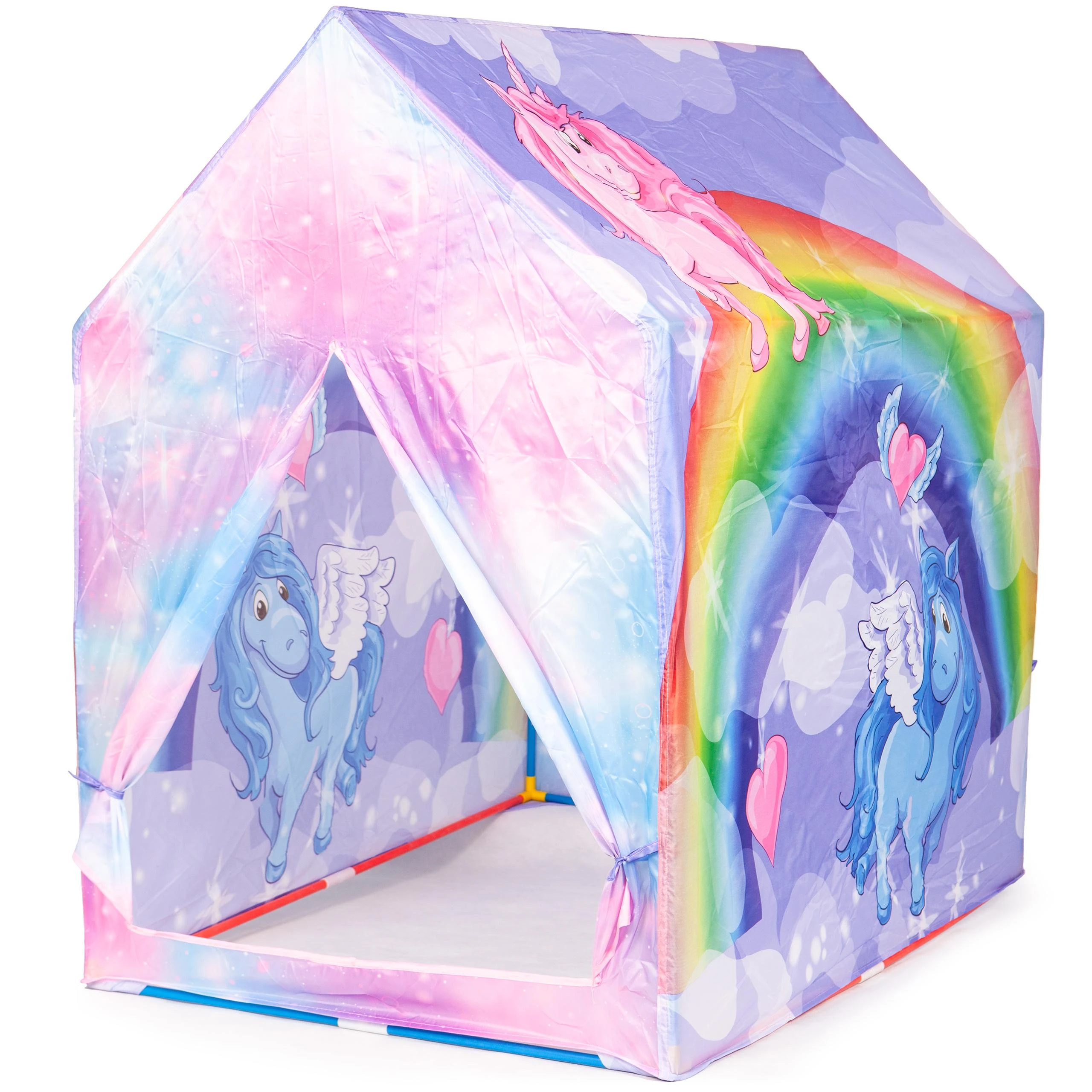 Vaikų žaidimų namelio palapinė Rainbow IPLAY
