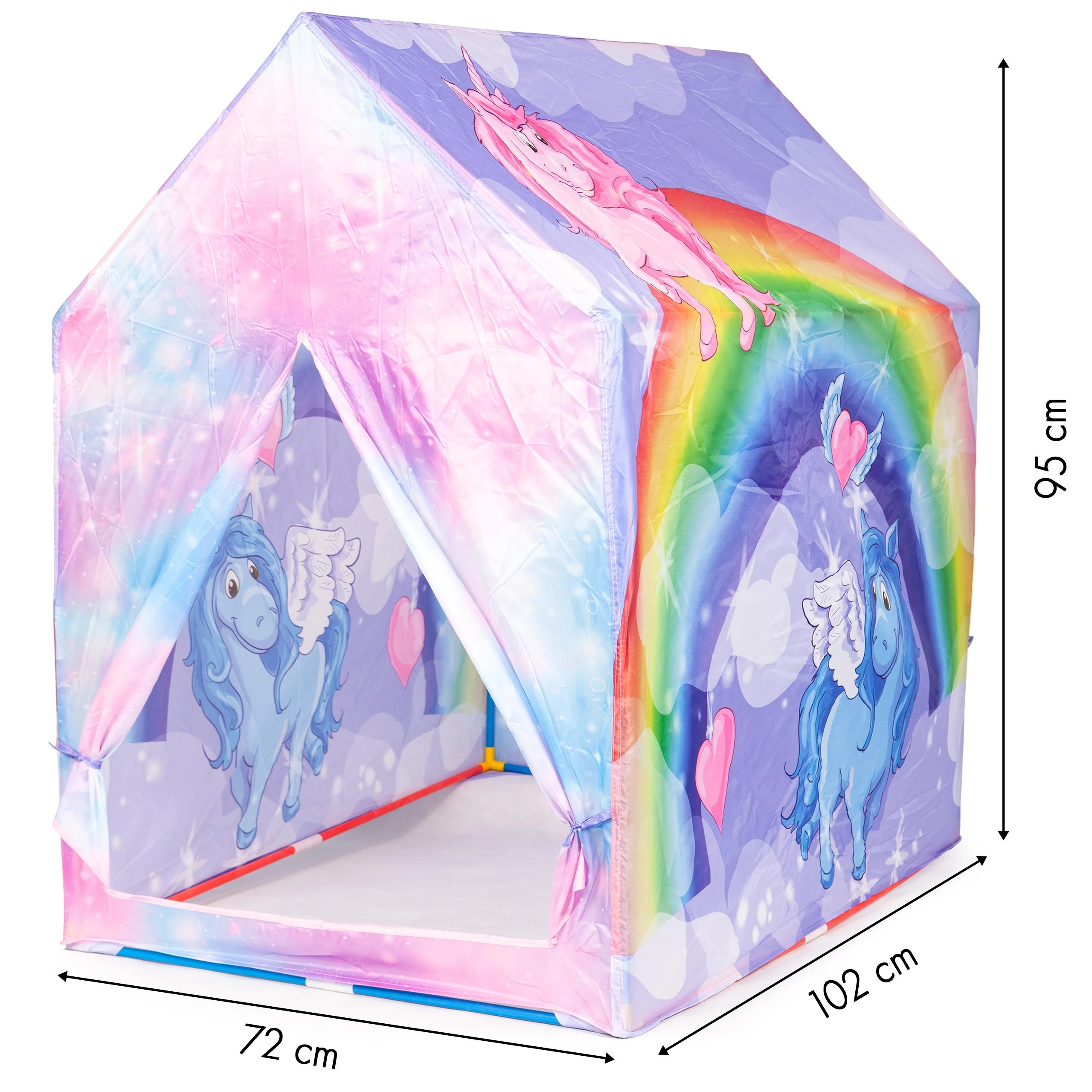 Vaikų žaidimų namelio palapinė Rainbow IPLAY