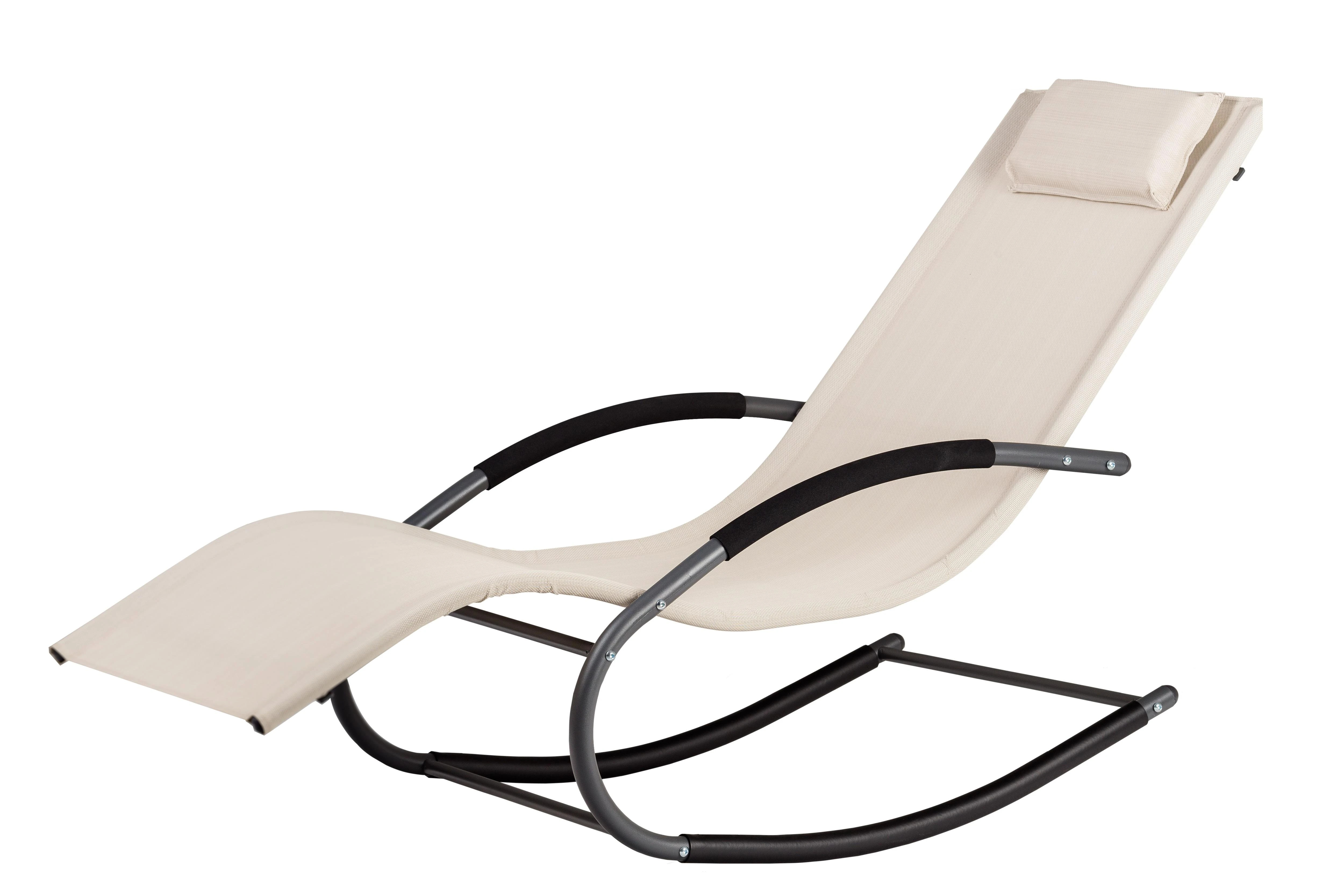 Supamasis sodo gultas ModernHOME, smėlio spalvos
