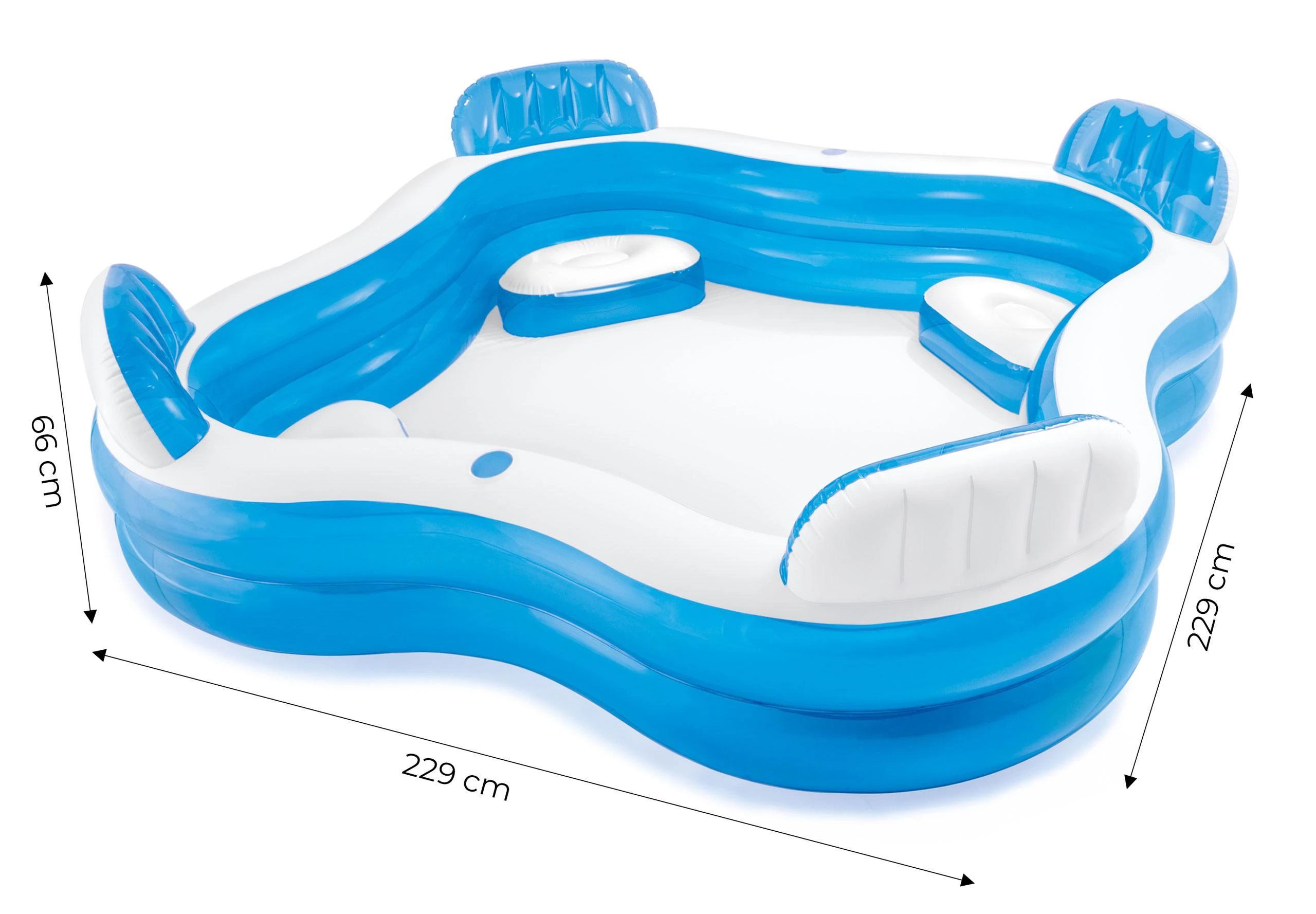 Intex Pripučiamas baseinas Swim Center Family Lounge, 56475NP