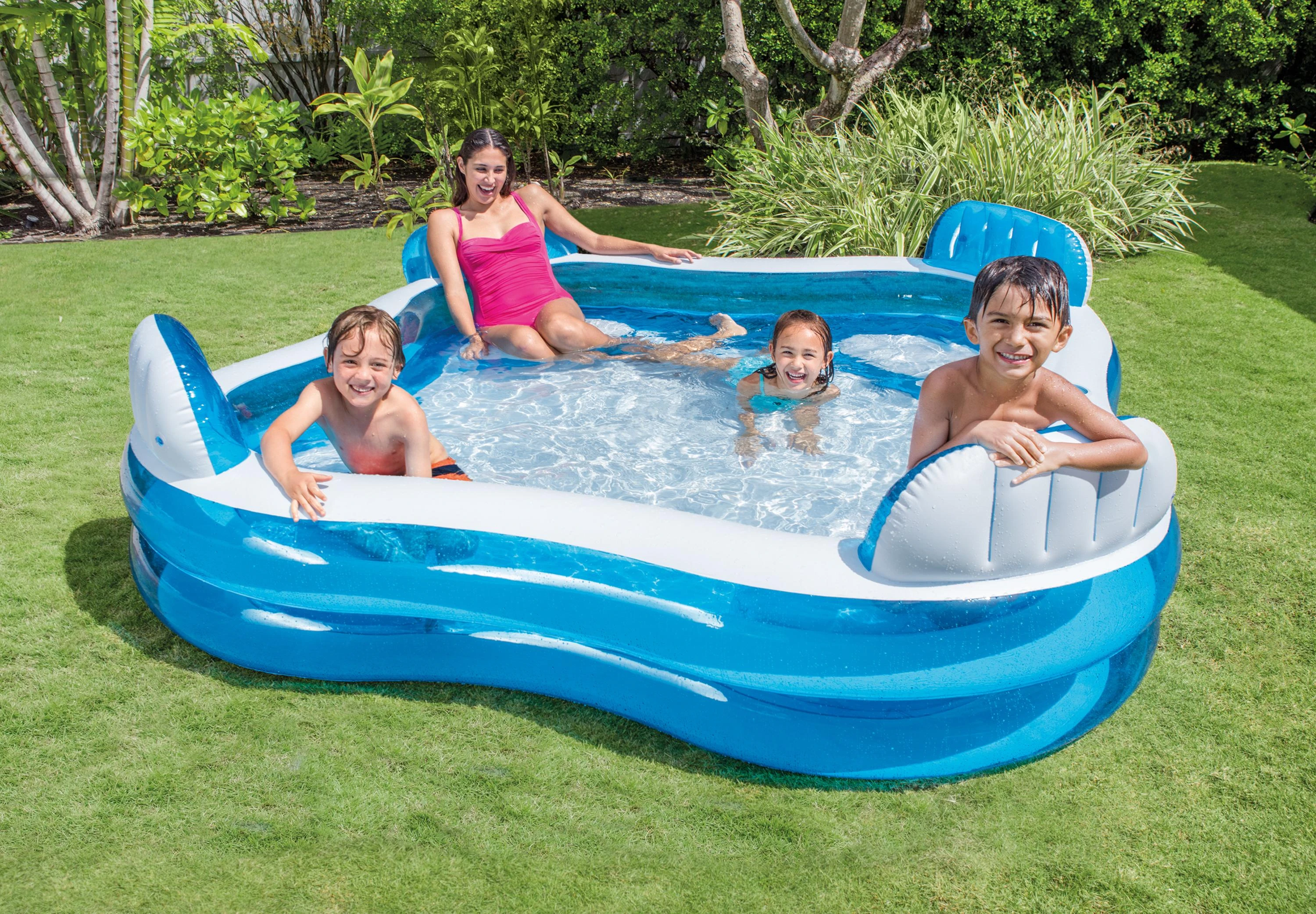 Intex Pripučiamas baseinas Swim Center Family Lounge, 56475NP