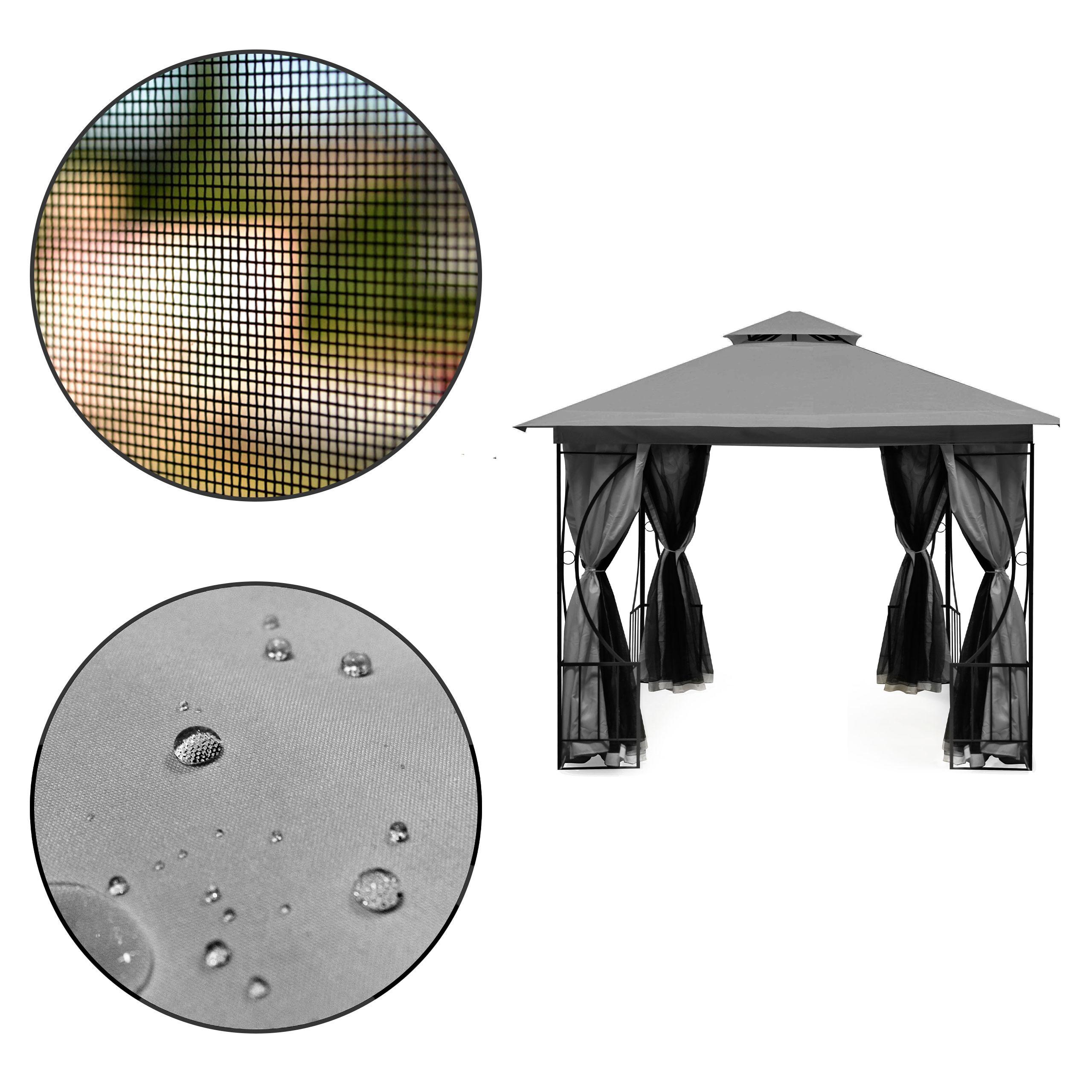 MultiGarden Sodo palapinė su tinkleliu nuo uodų 3 x 3m