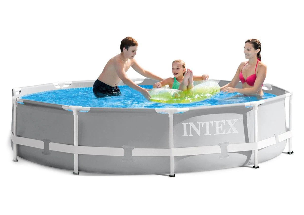 Intex Prism Frame Premium Pool Pilkas, 305x76 cm