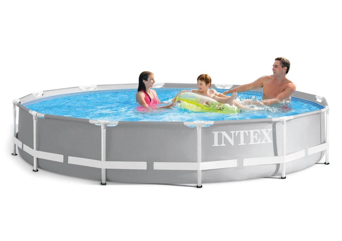Prizminis rėminis sodo baseinas 366 x 76 cm INTEX 26710