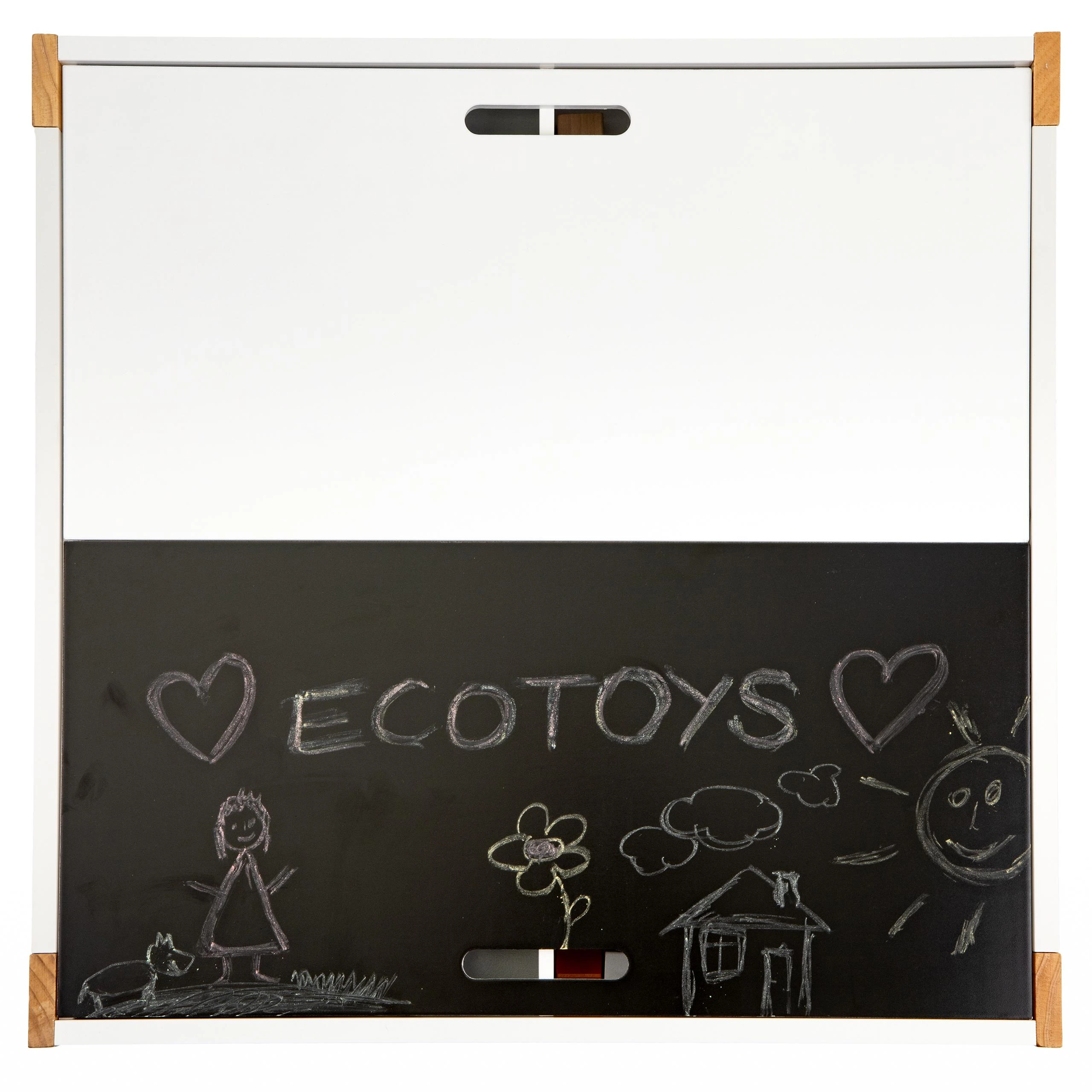 Stalas su dviem kėdėmis vaikiškų baldų komplektas ECOTOYS