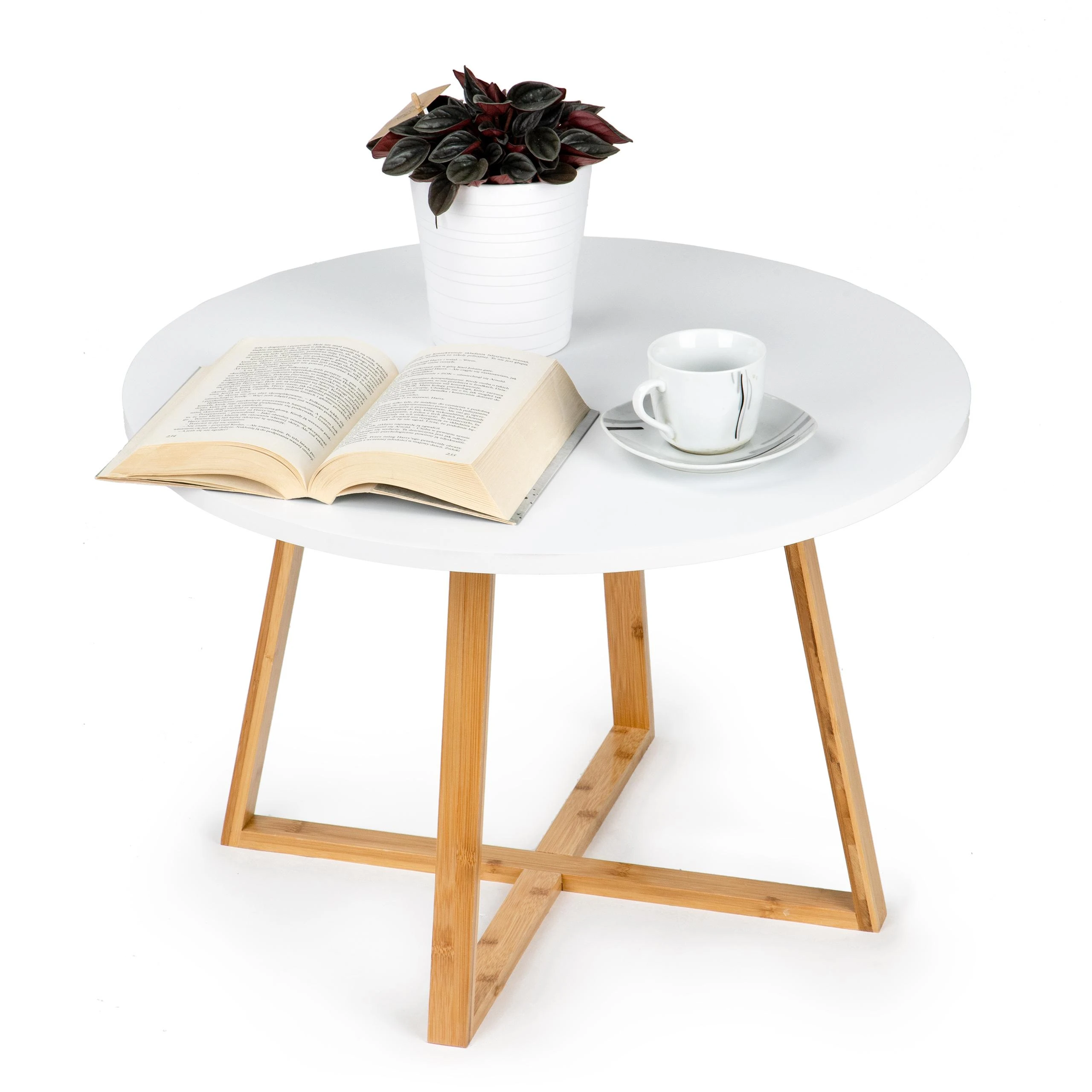 Modernhome Modernus skandinaviškas kavos staliukas 60cm