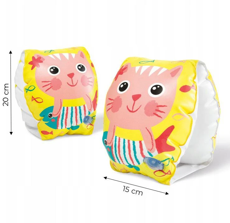 Pripučiamos rankovės vaikams 20 - 15 cm, INTEX