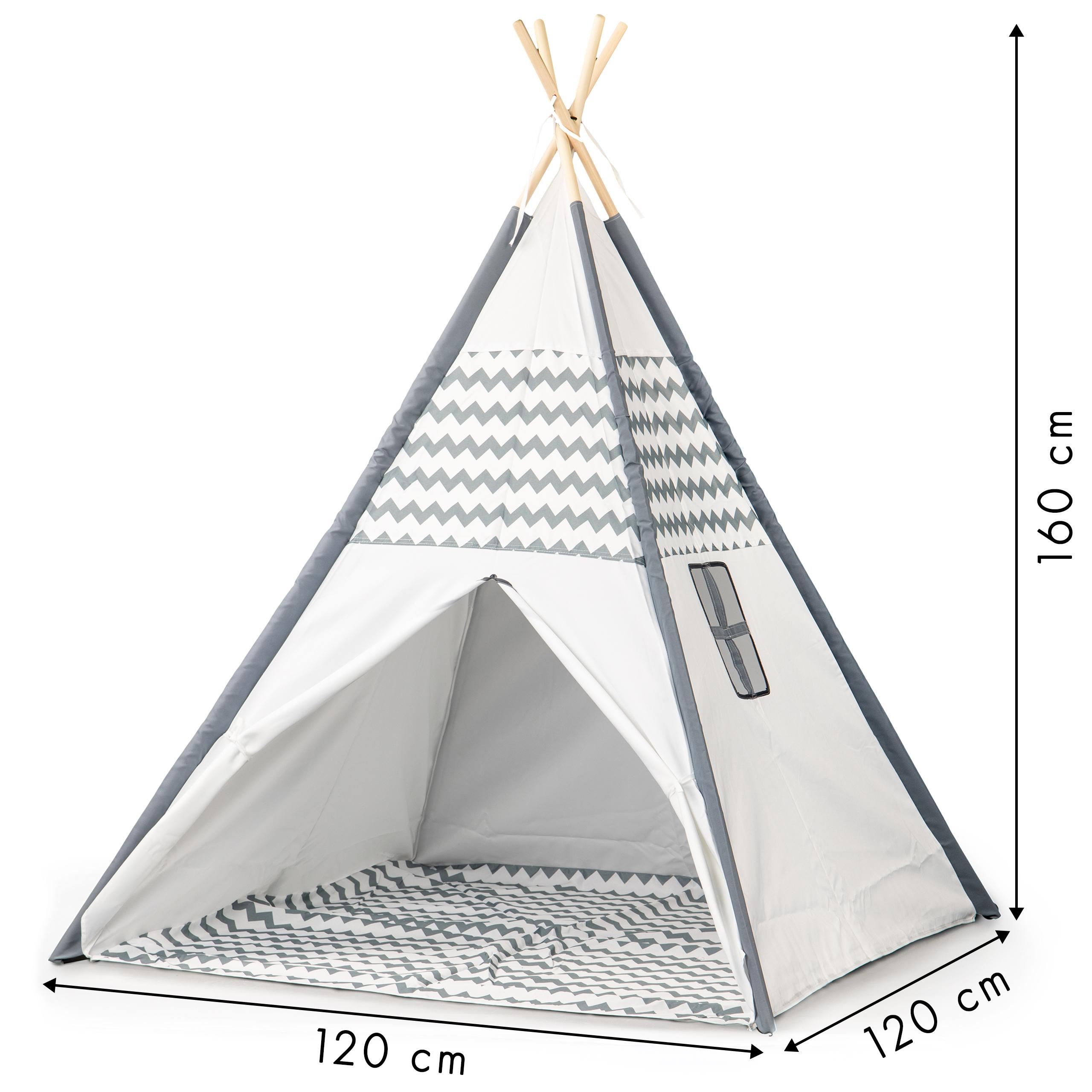 Ecotoys Teepee palapinė / vigvamas vaikams