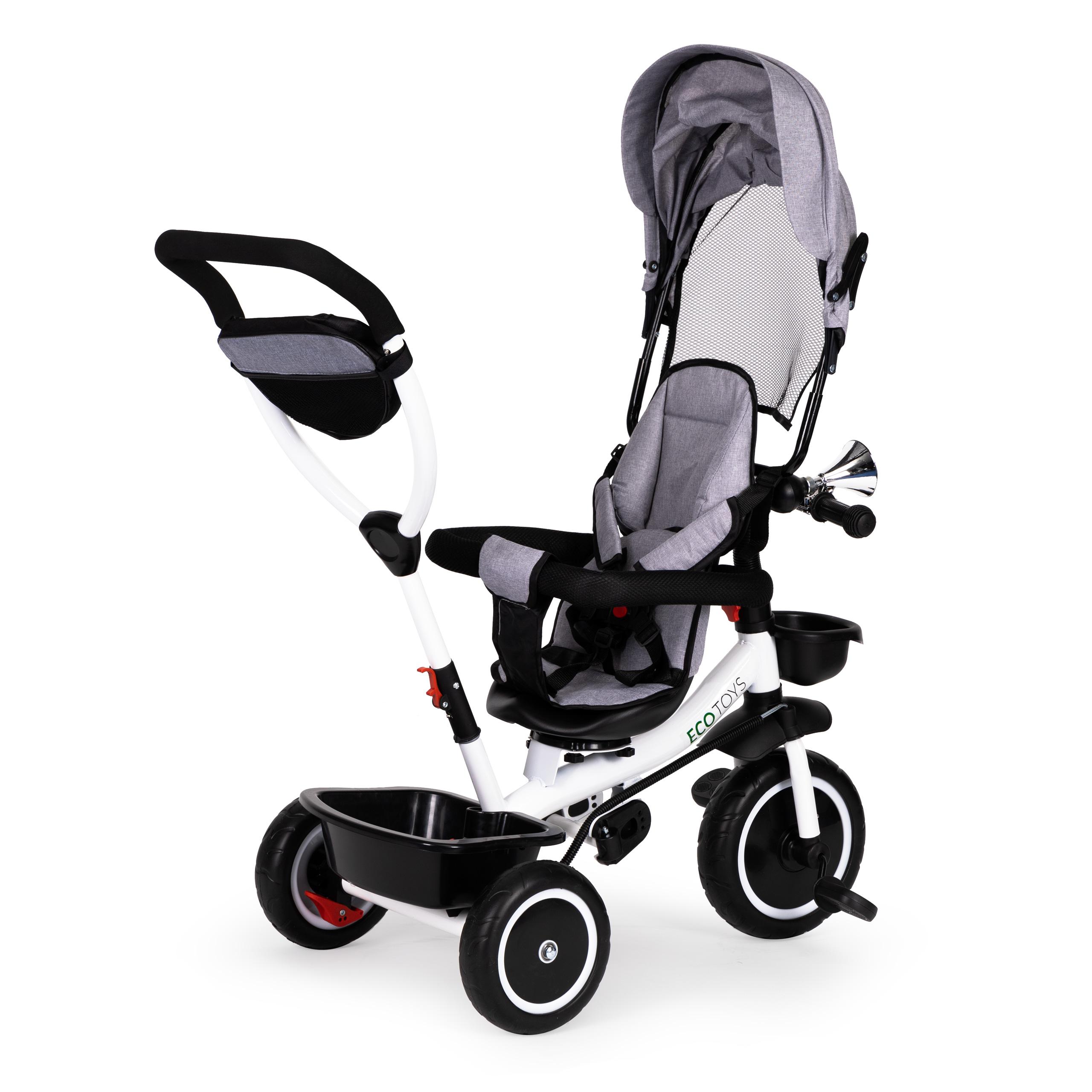 triratukas su pasukama sėdyne 360' ECOTOYS