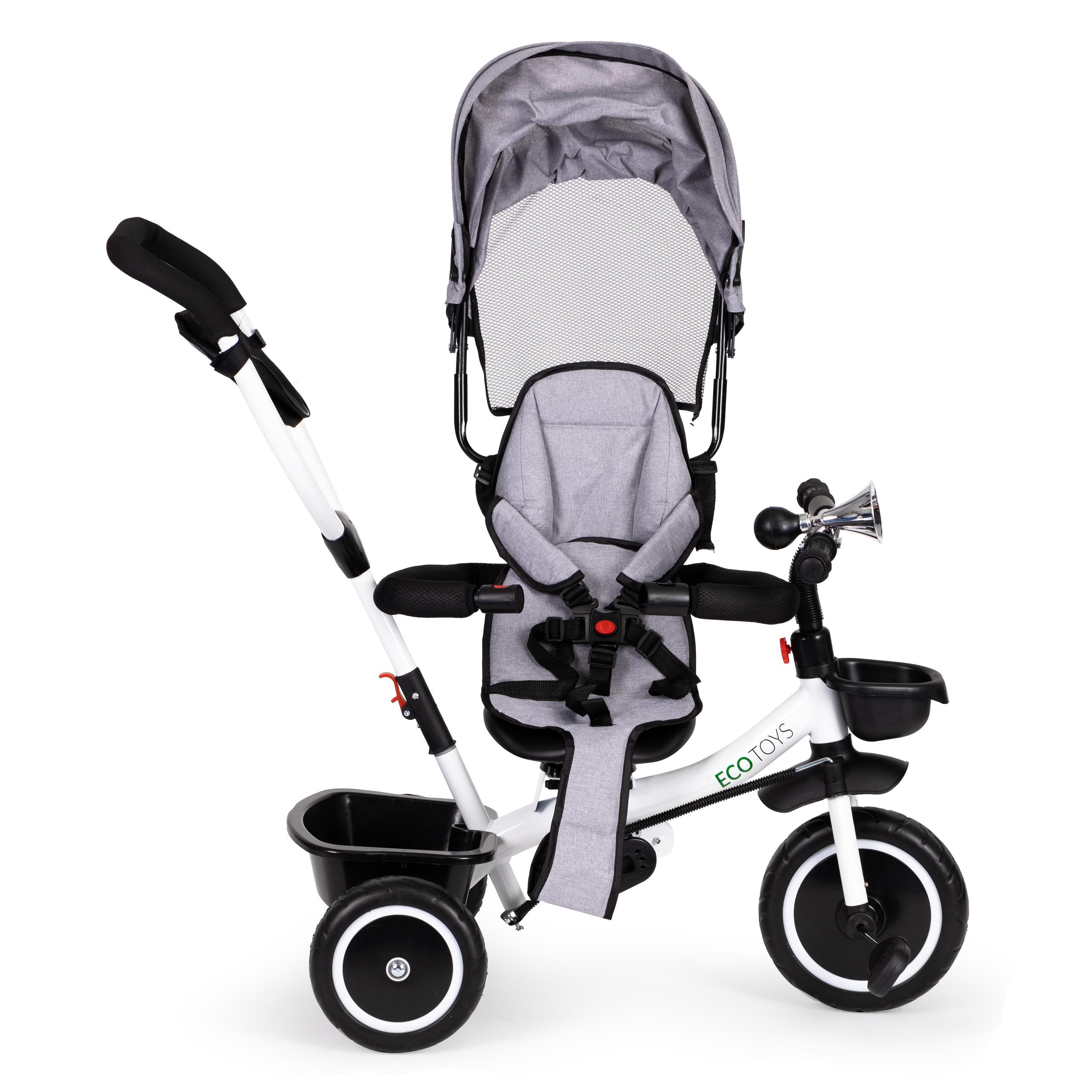 triratukas su pasukama sėdyne 360' ECOTOYS