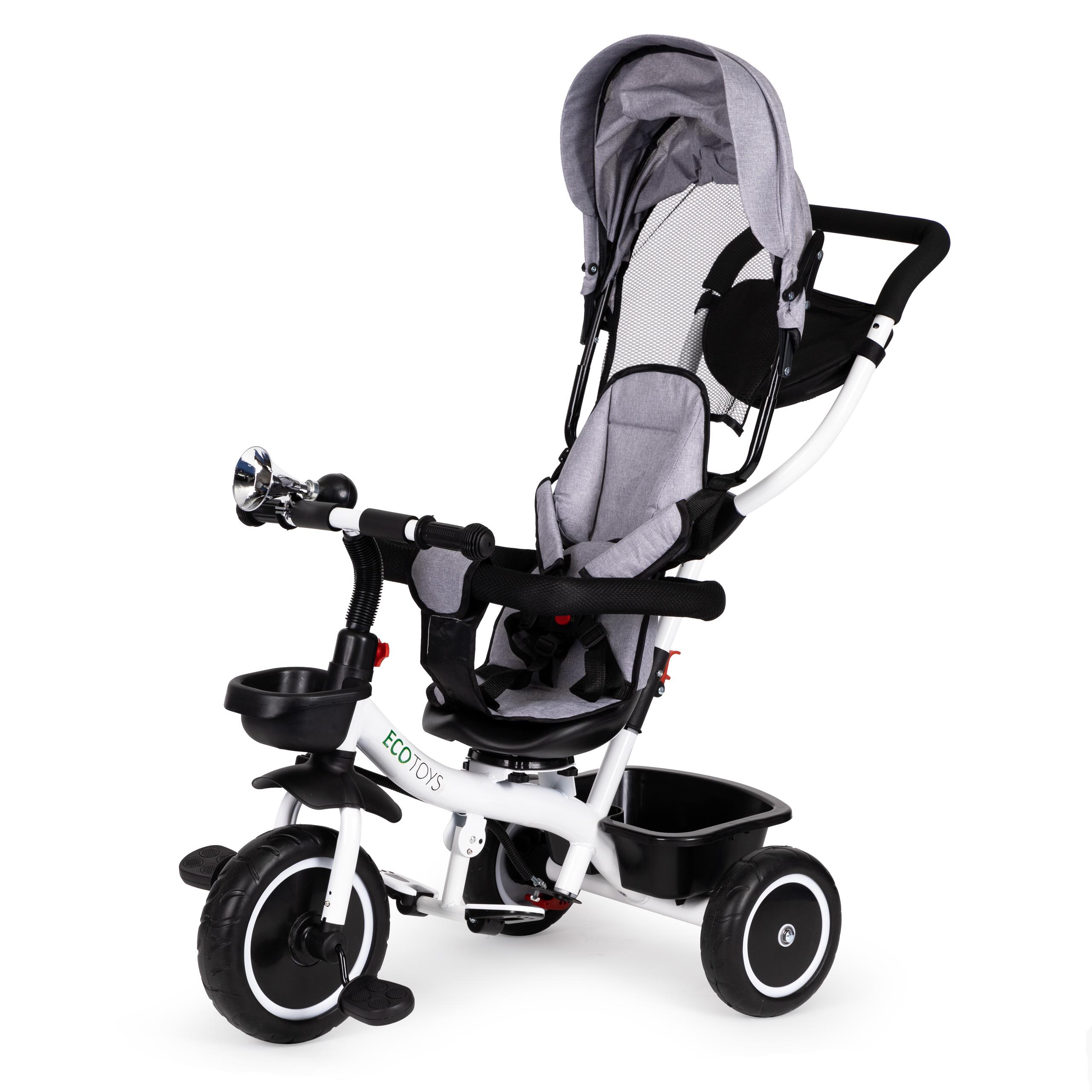 triratukas su pasukama sėdyne 360' ECOTOYS