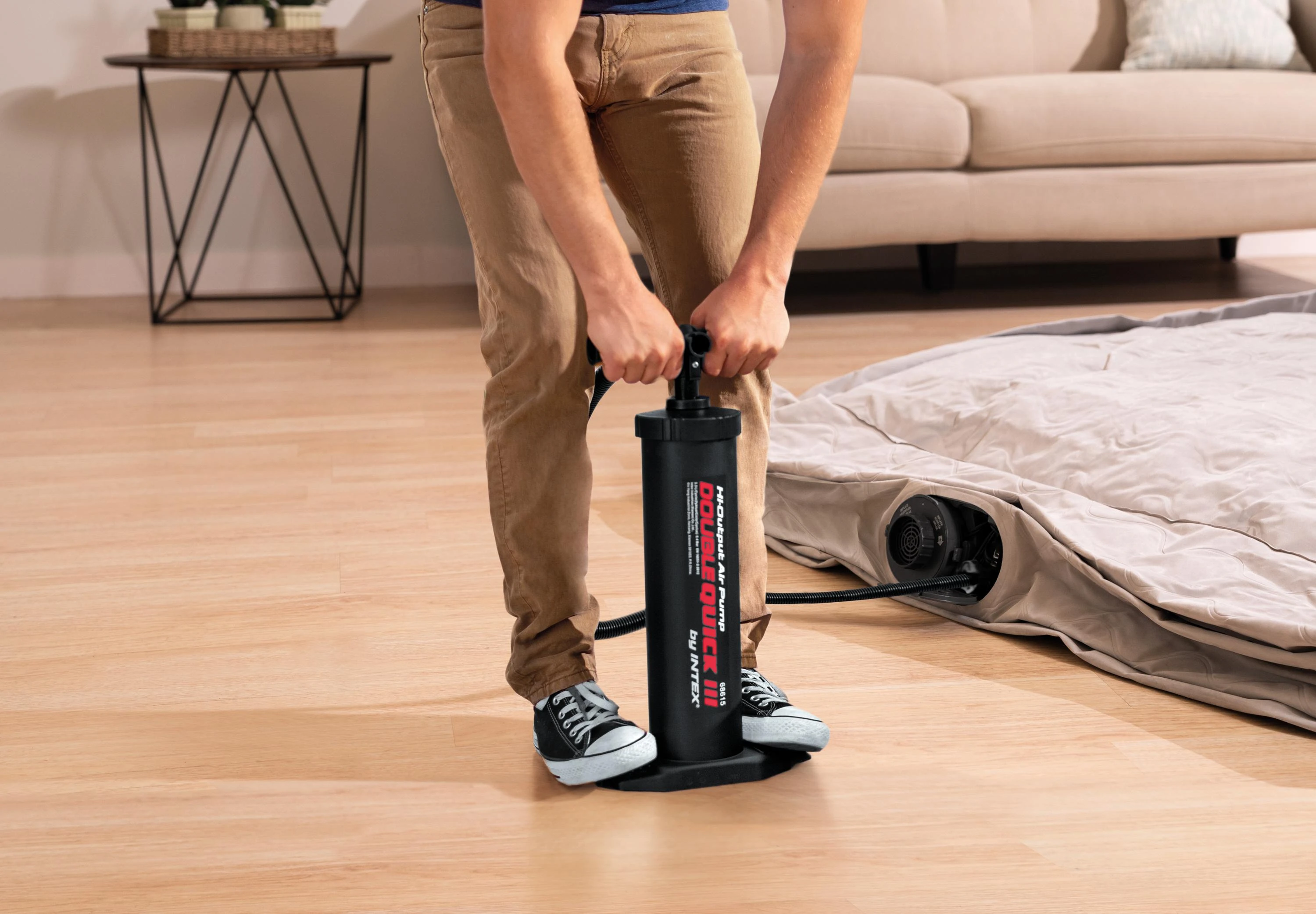 Intex rankinė pompa Double Quick III #68615