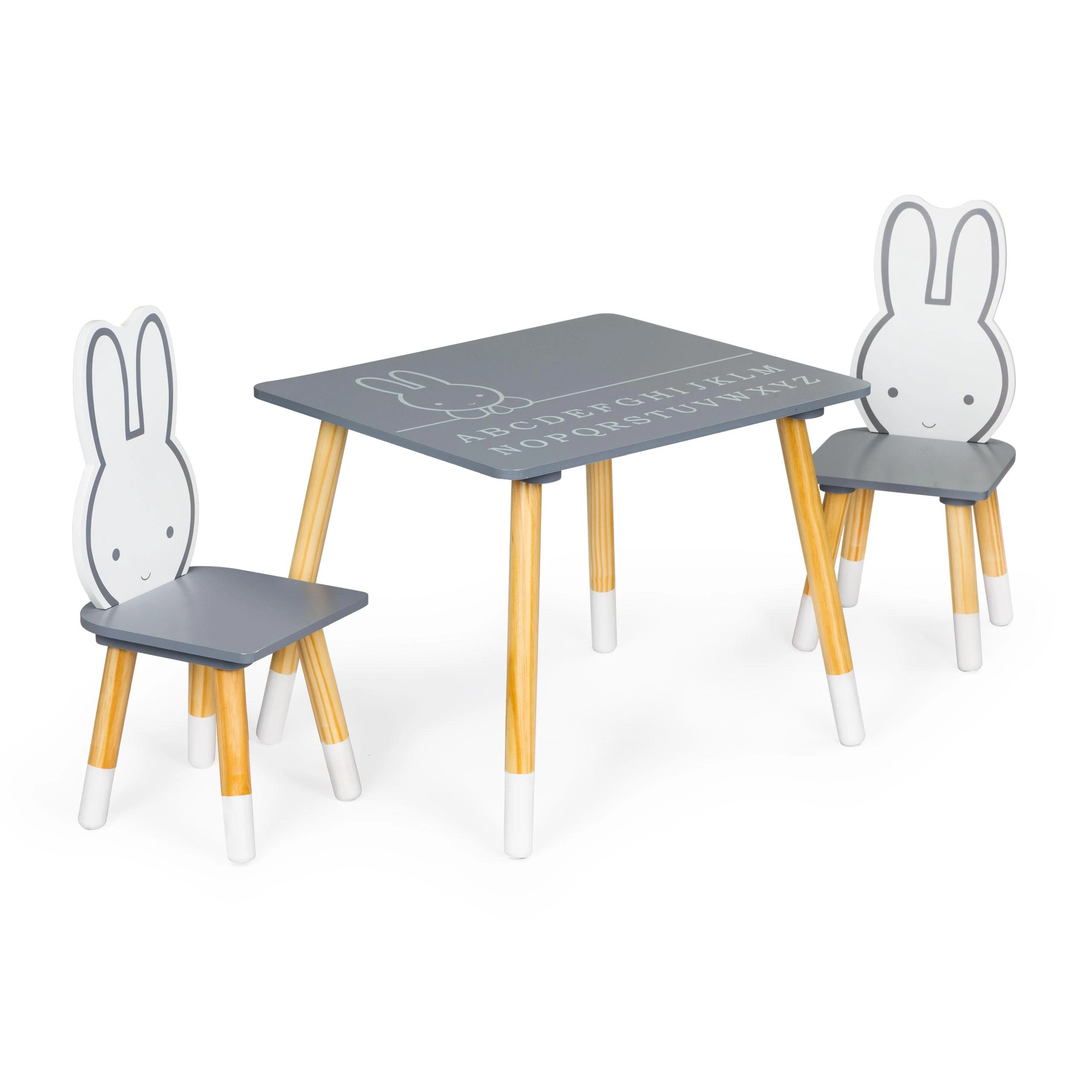 Ecotoys Baldų komplektas Eko Žaislas Zuikis