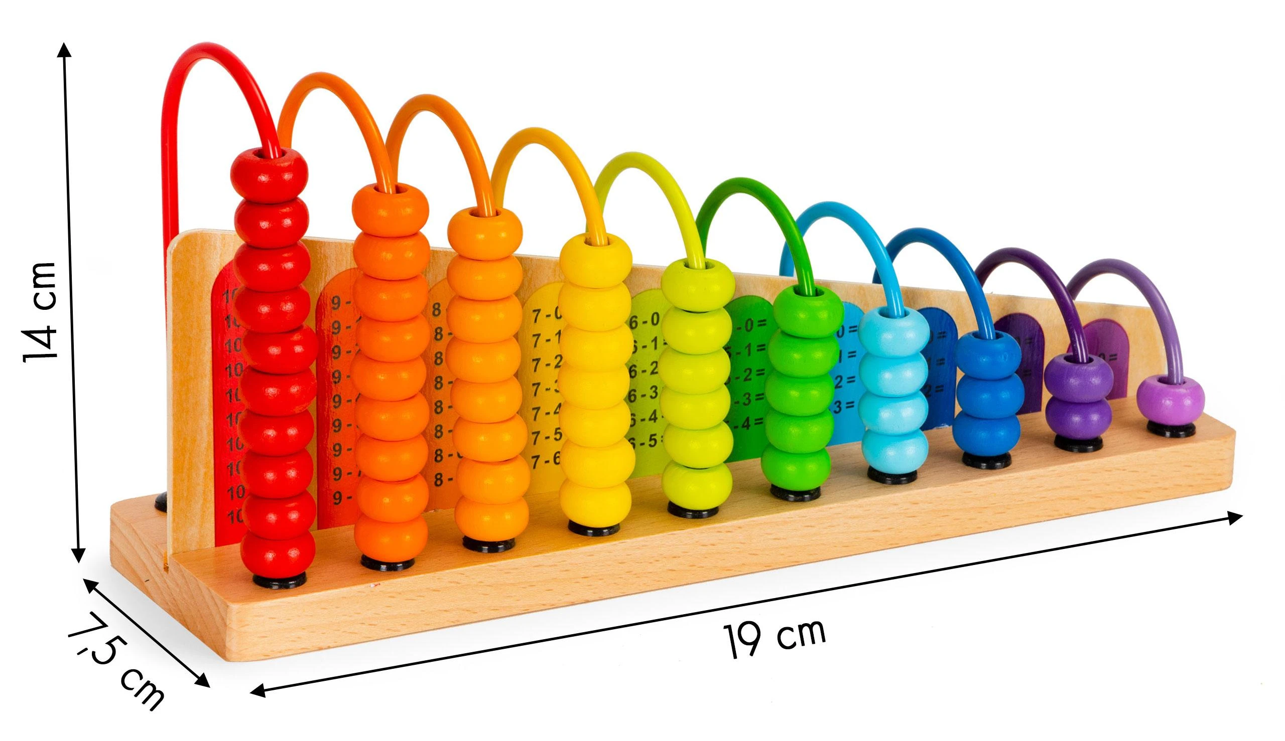 Ecotoys Medinis edukacinis abakas