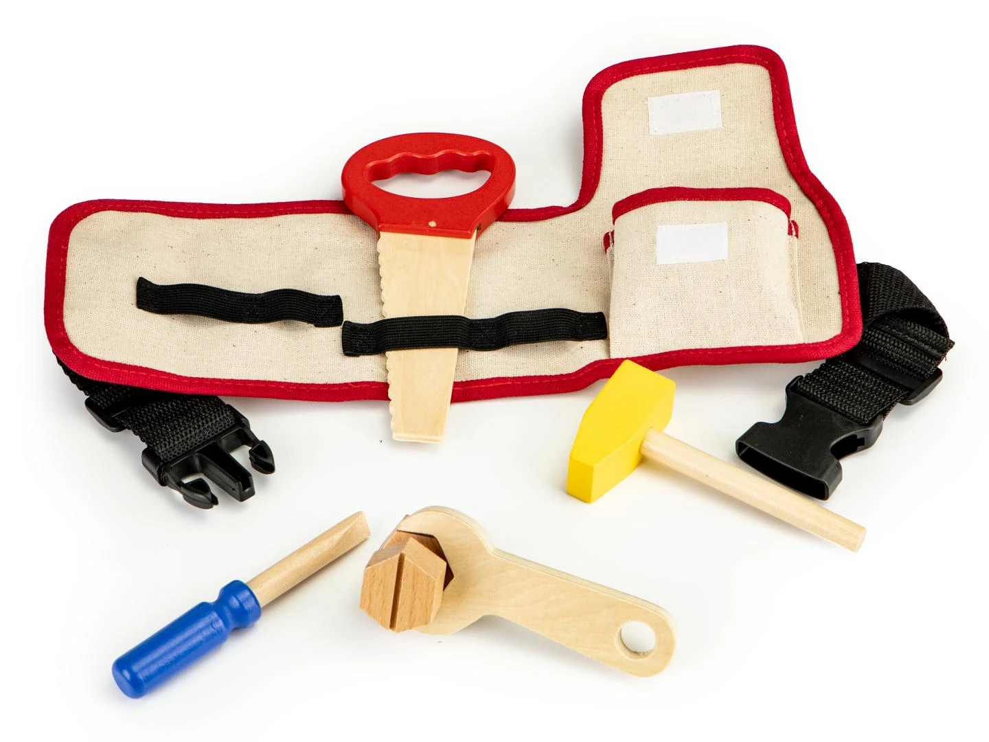 Mediniai įrankiai su diržu Ecotoys DIY