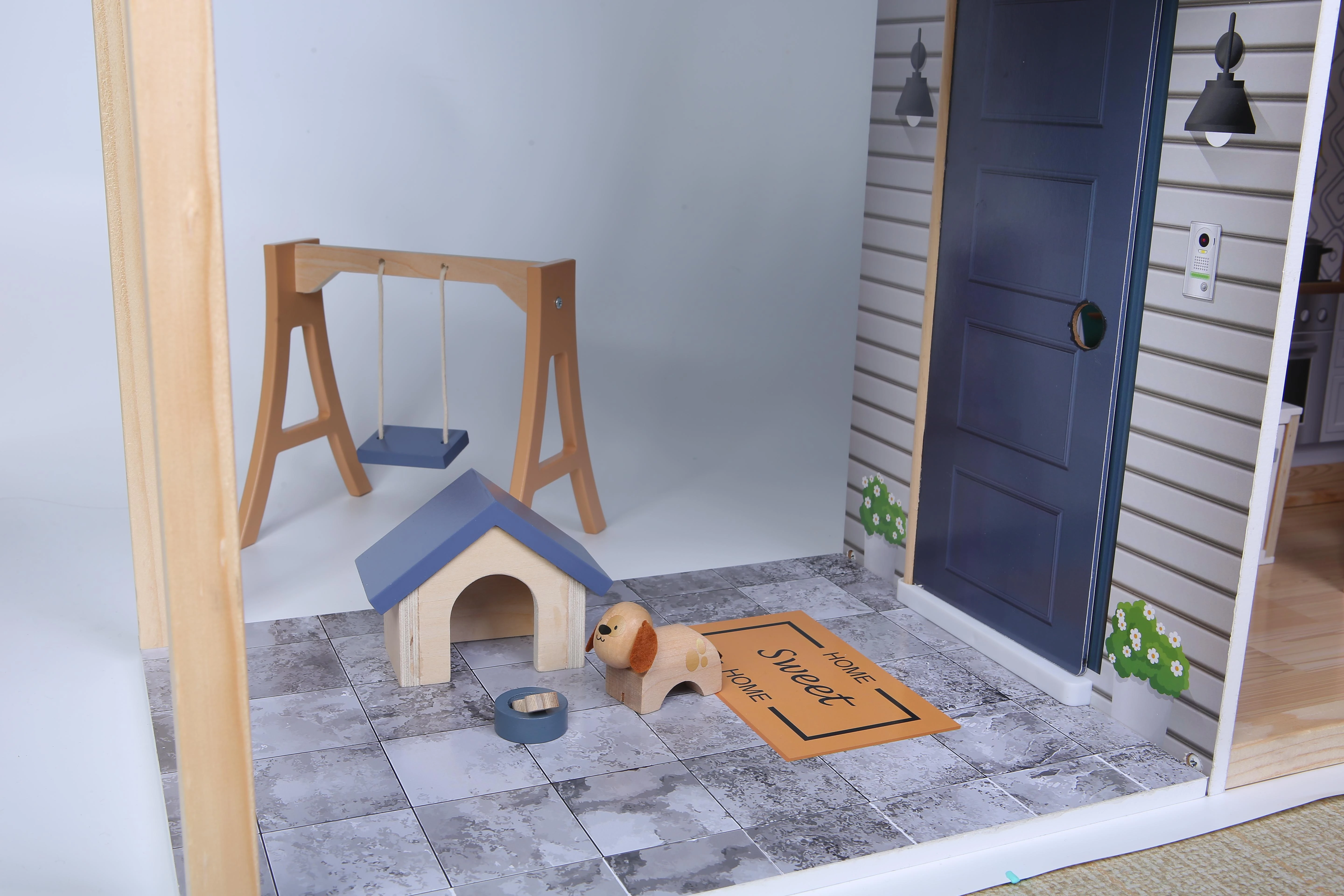 Lėlių namelio rezidencija XXL Maya 28 el. ECOTOYS