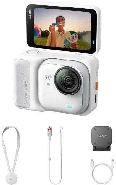 Insta360 GO Ultra Standard Bundle action camera, white