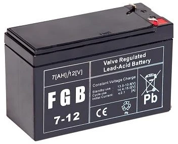 AKUMULIATORIUS 12V 7AH VRLA/FGB7-12 EMU